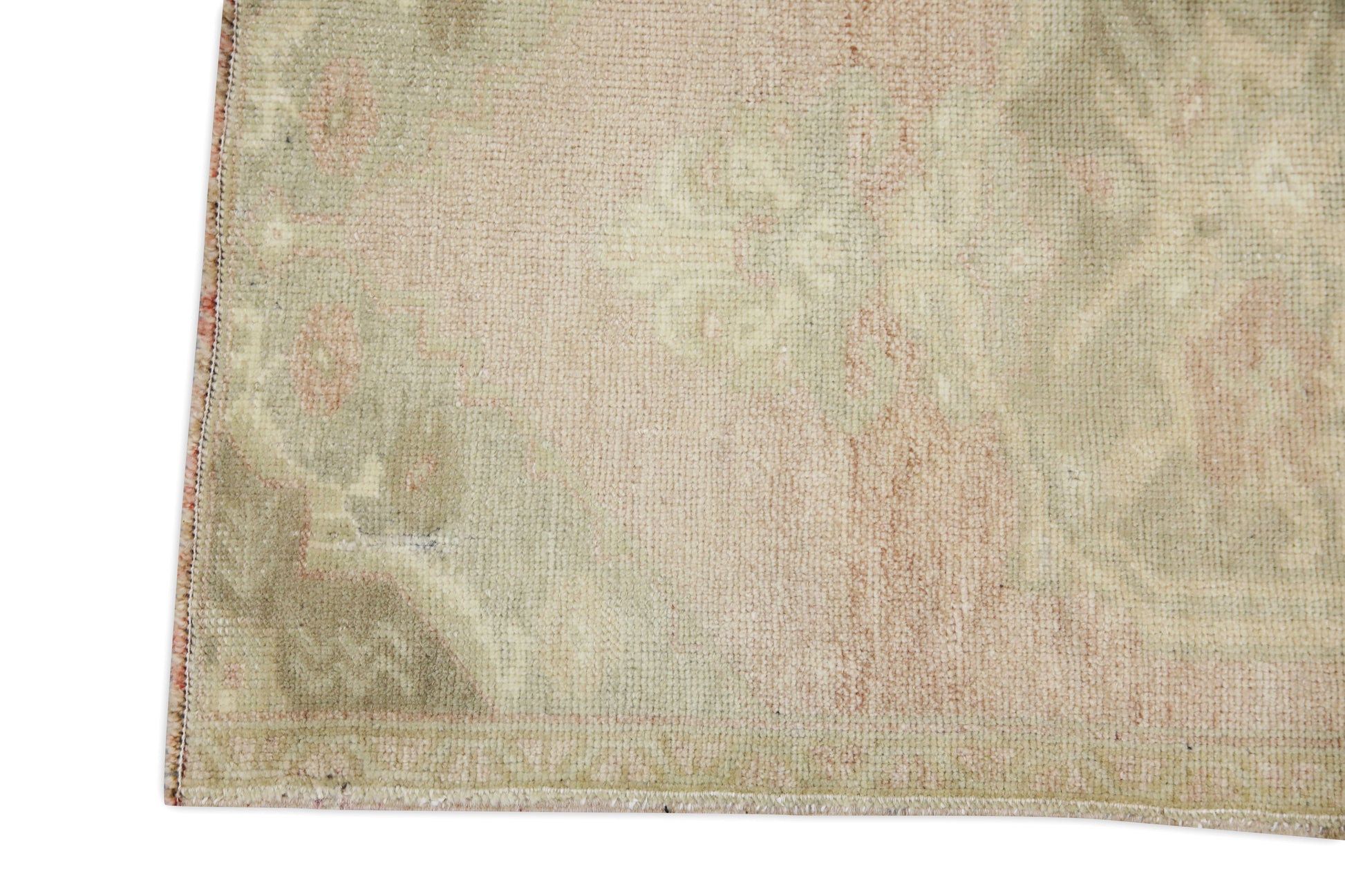 Oriental Hand Knotted Vintage Turkish Mini Rug 1'8" x 3' #8517
