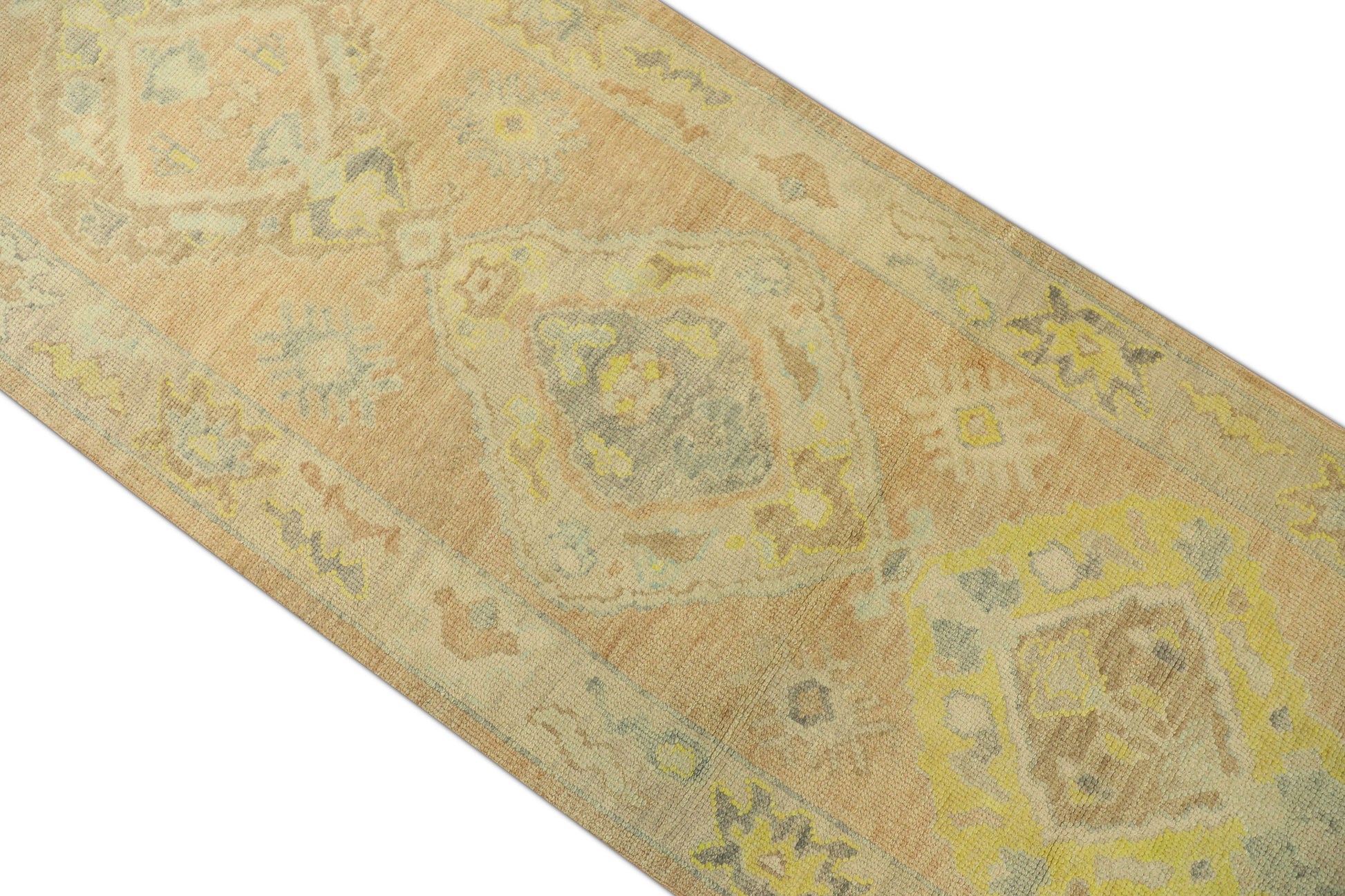 Turkish Oushak Rug 3' x 10'5" #1247