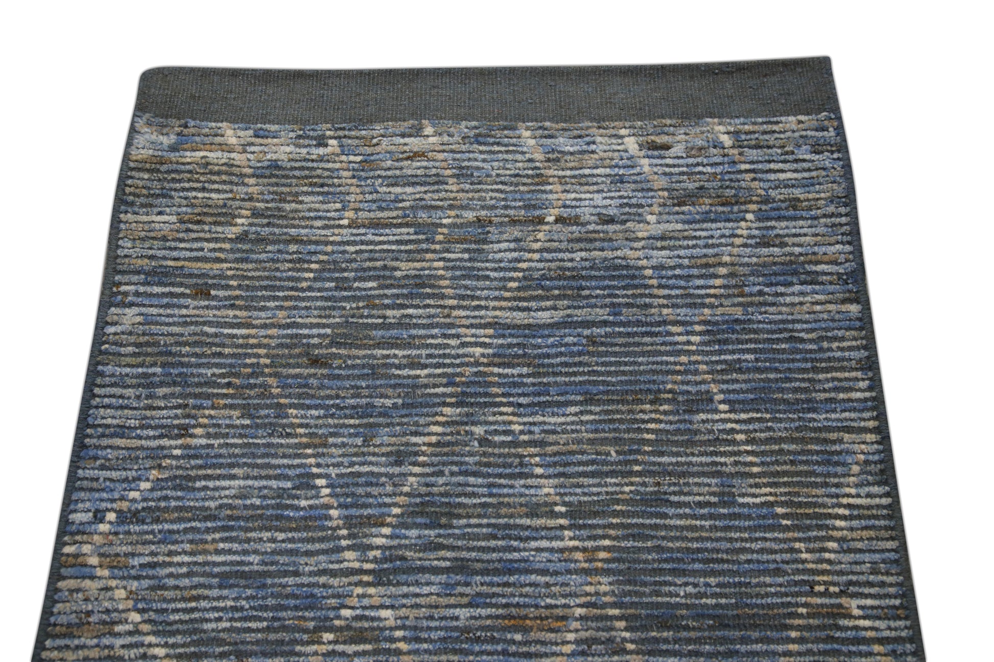 Turkish Tulu Rug Hand Knotted 2'9" x 8'7" #6007