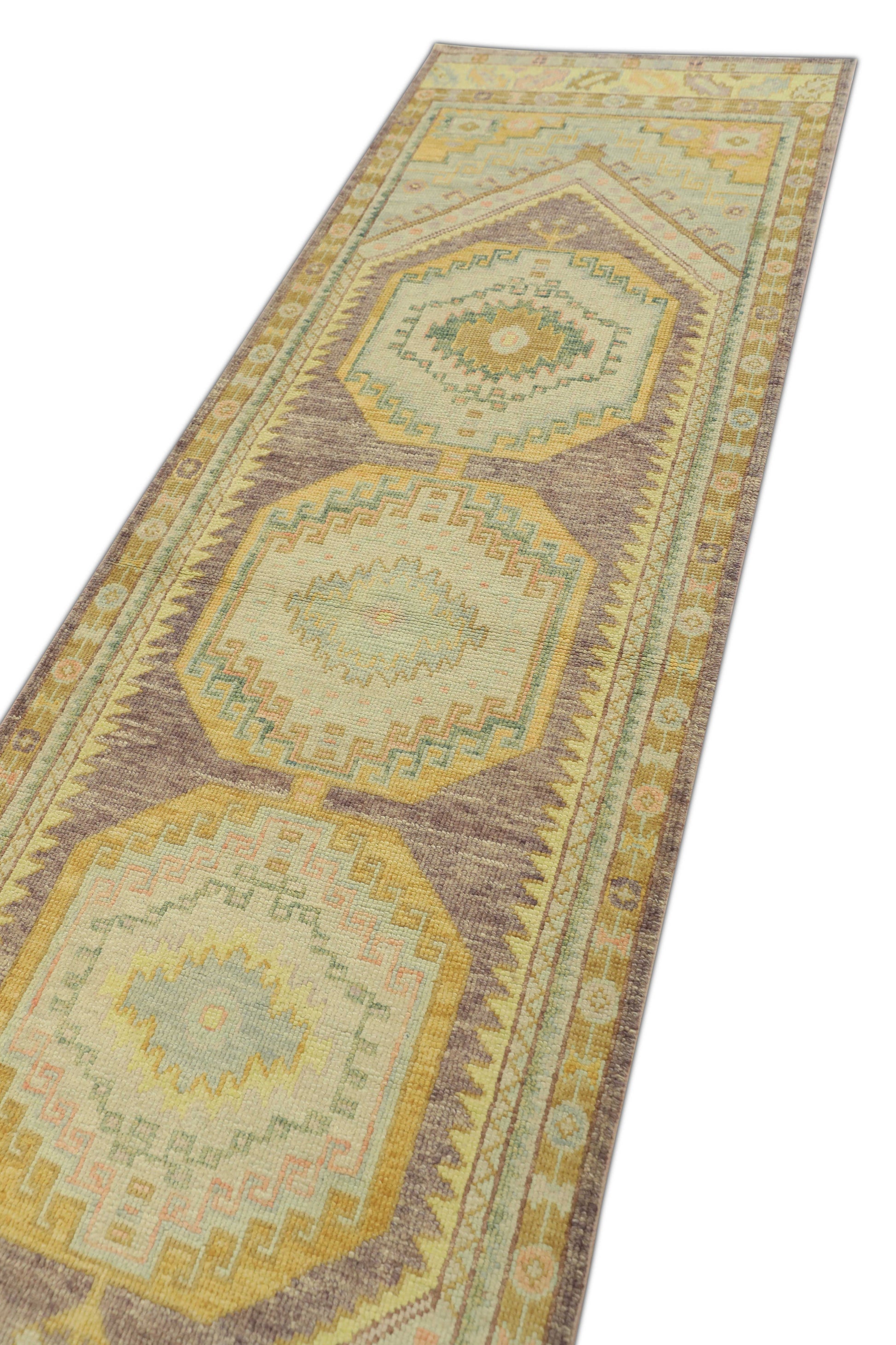 Turkish Oushak Rug 3'1" x 10'4" #1130