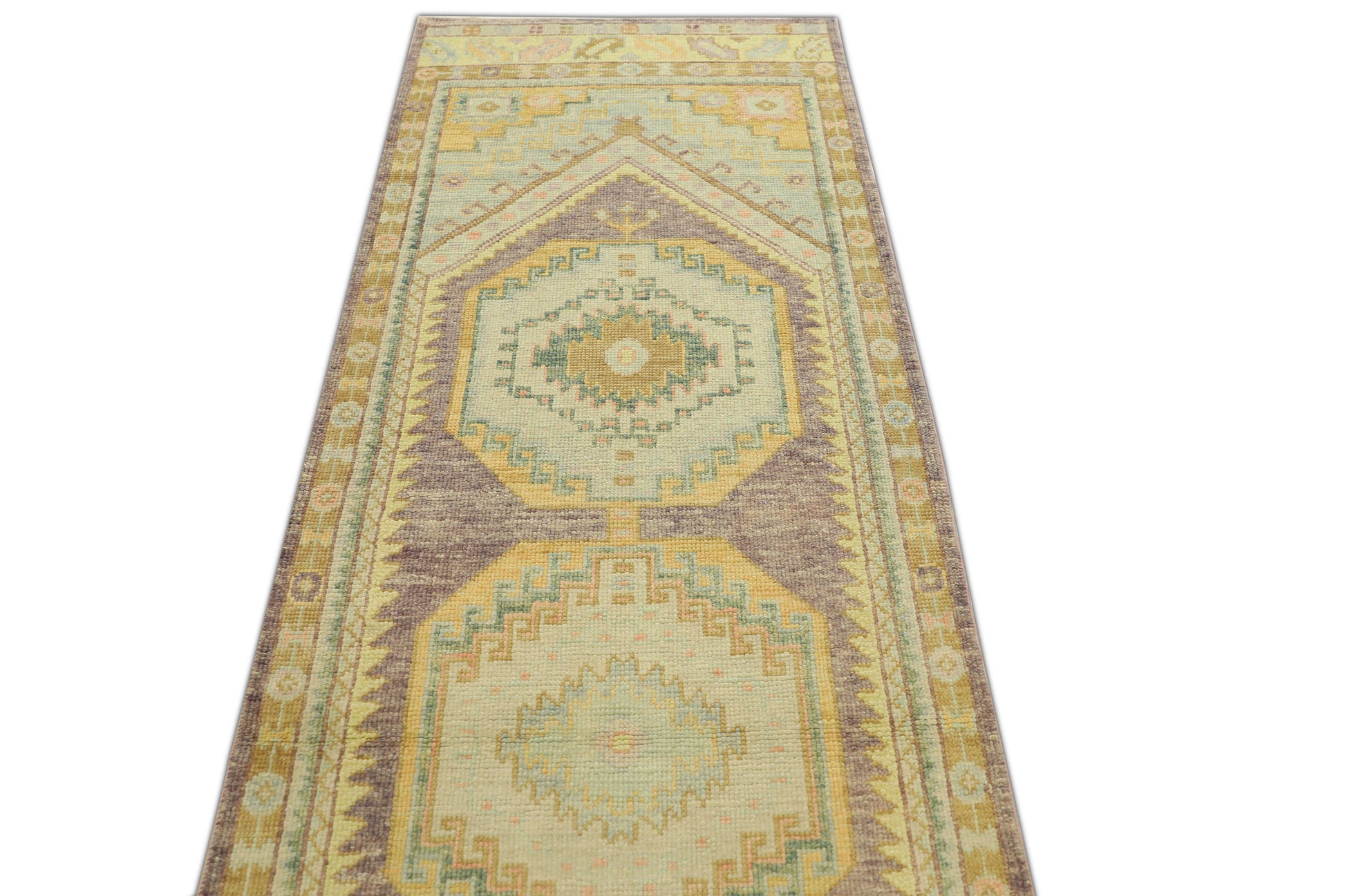 Turkish Oushak Rug 3'1" x 10'4" #1130