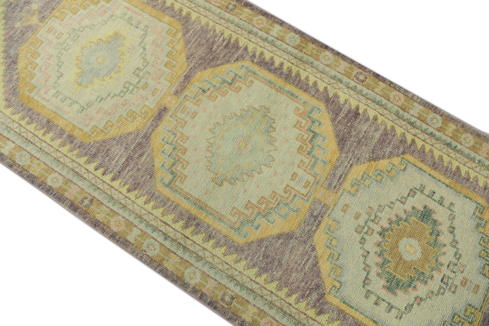 Turkish Oushak Rug 3'1" x 10'4" #1130