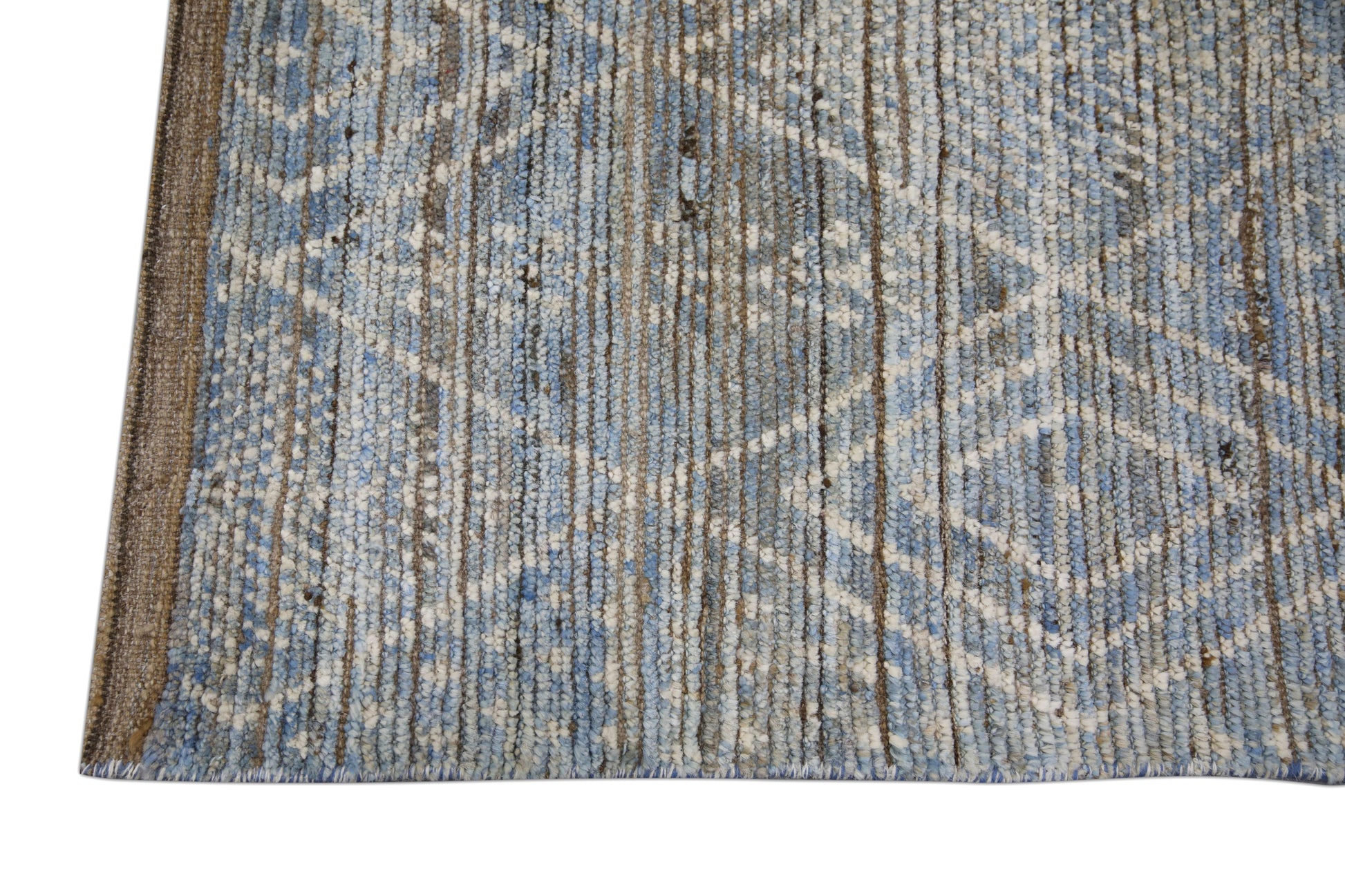 Turkish Tulu Rug Hand Knotted 2'9" x 9'7" #M-6005