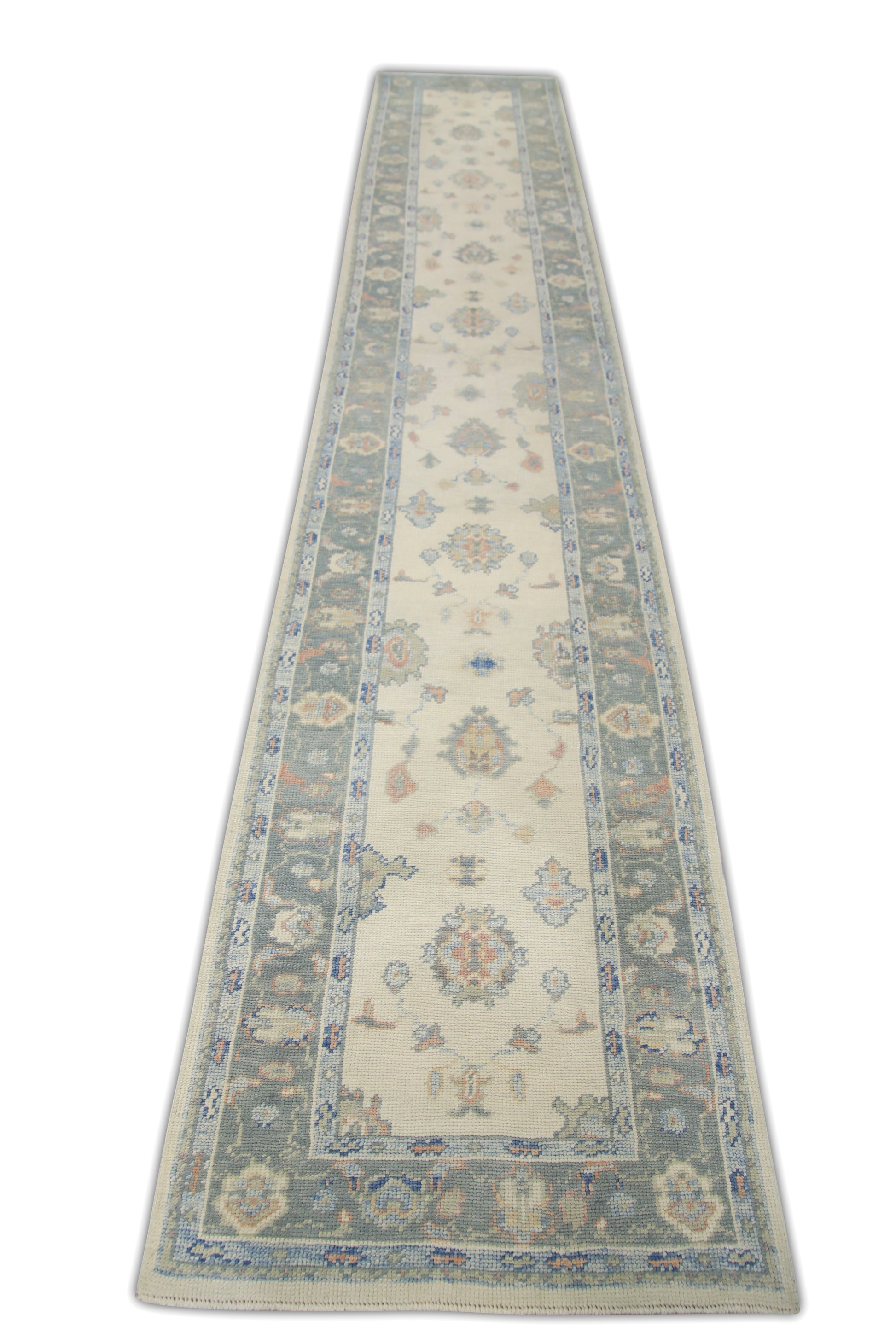 Turkish Oushak Rug 2'9" x 14'9" #7179