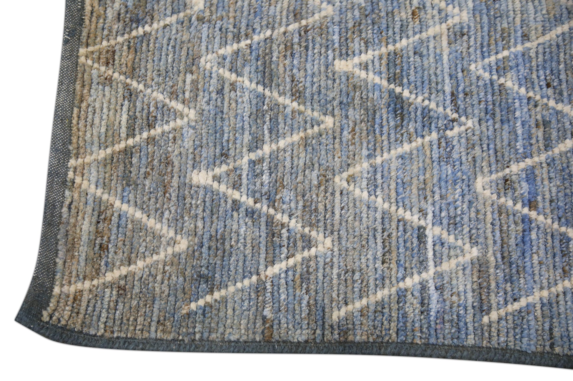 Turkish Tulu Rug Hand Knotted 2'9" x 8'1" #6008