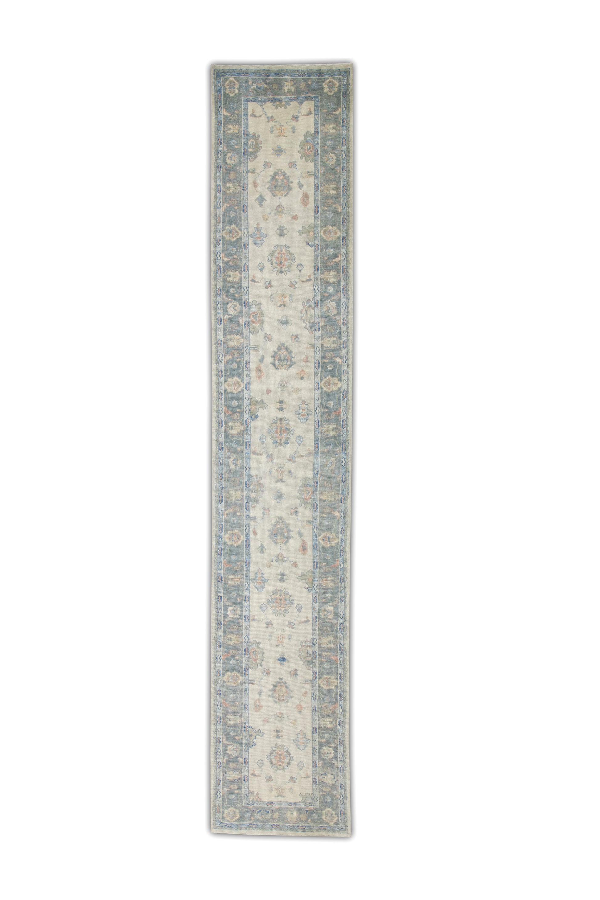 Turkish Oushak Rug 2'9" x 14'9" #7179