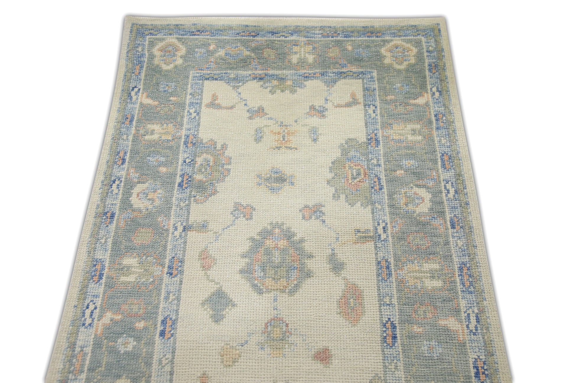 Turkish Oushak Rug 2'9" x 14'9" #7179