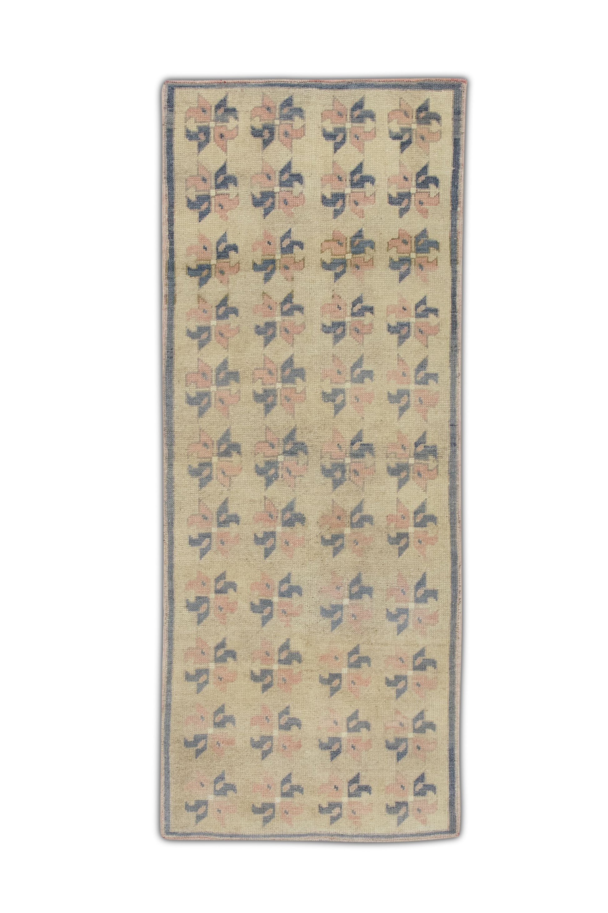 Turkish Vintage Anatolian Rug 2'9" x 7'2"  #341