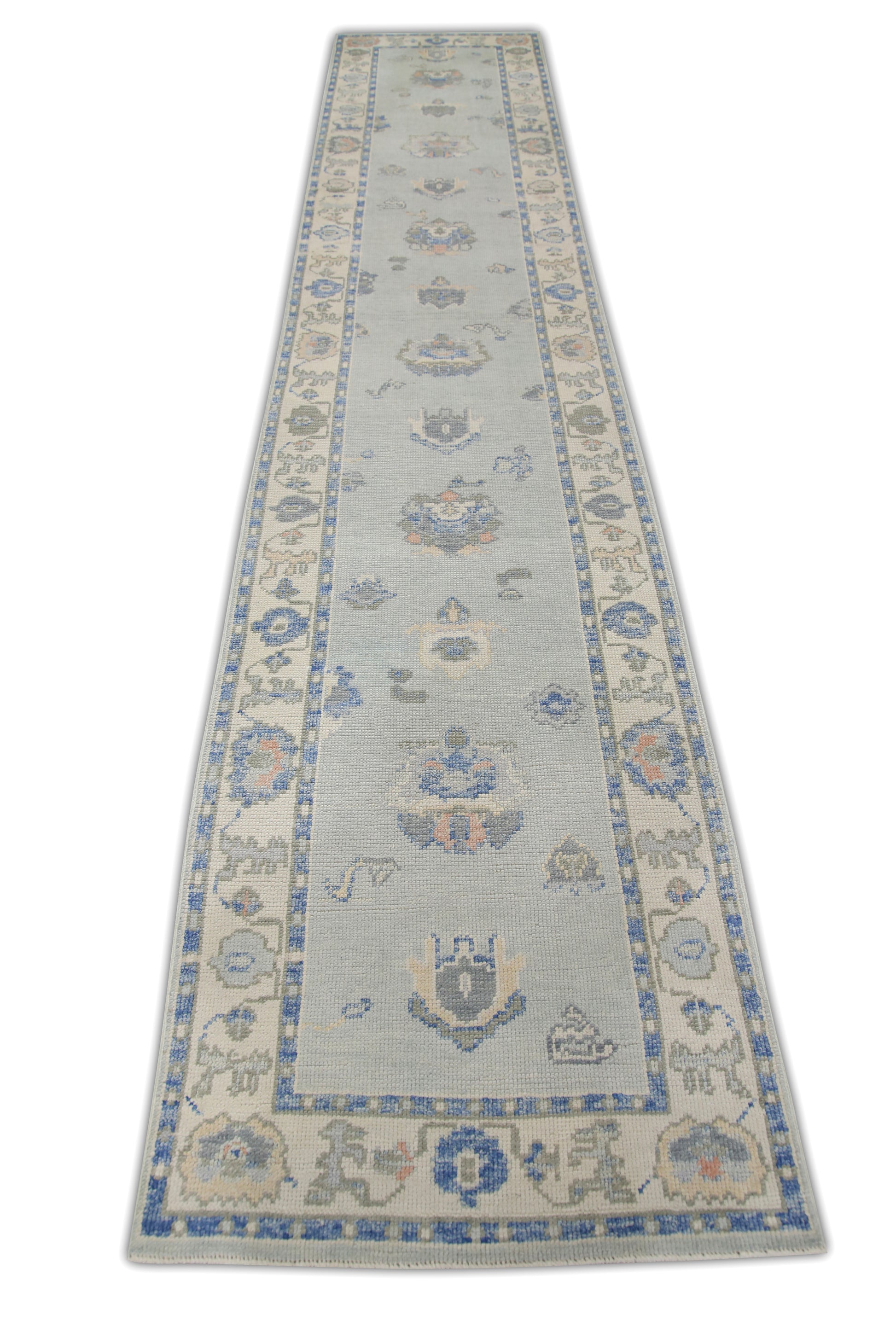 Turkish Oushak Rug 2'9" x 13'9" #7021