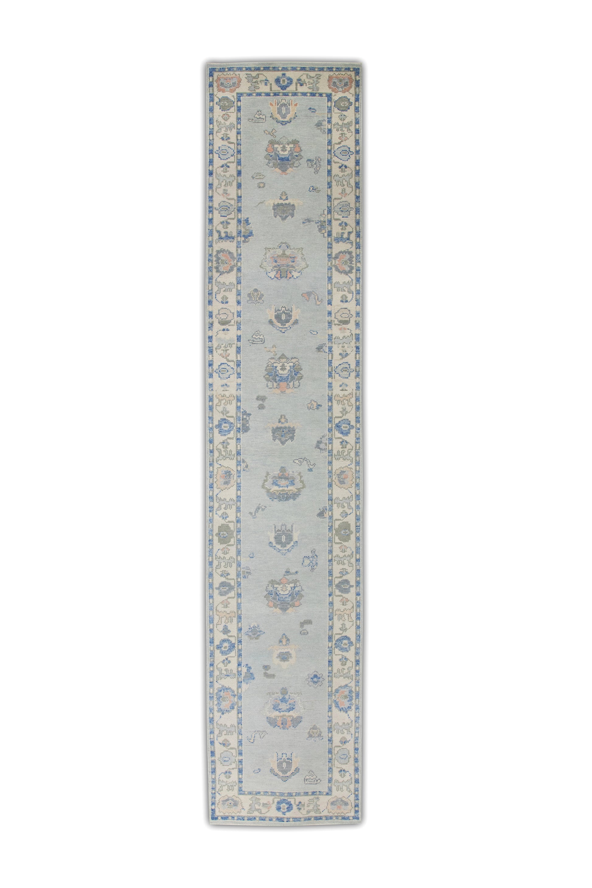 Turkish Oushak Rug 2'9" x 13'9" #7021