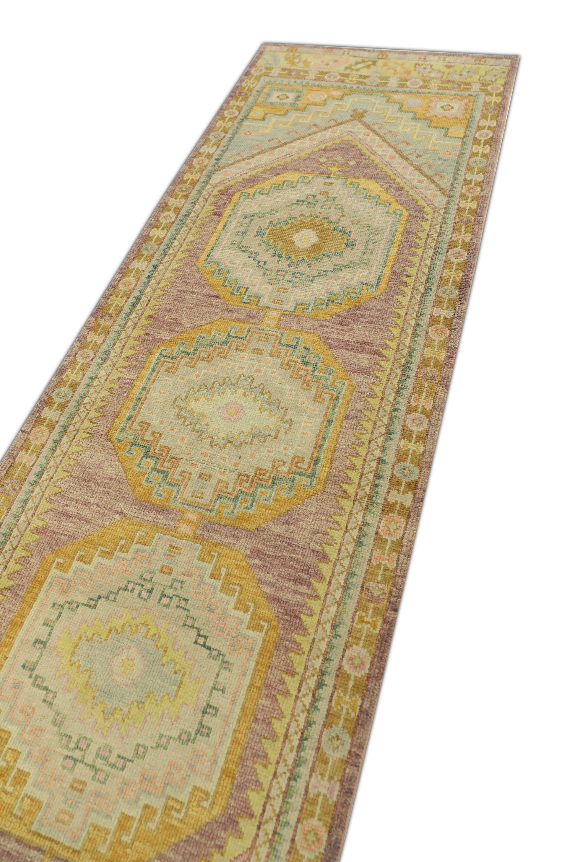 Turkish Oushak Rug 3'1" x 10'8" #883