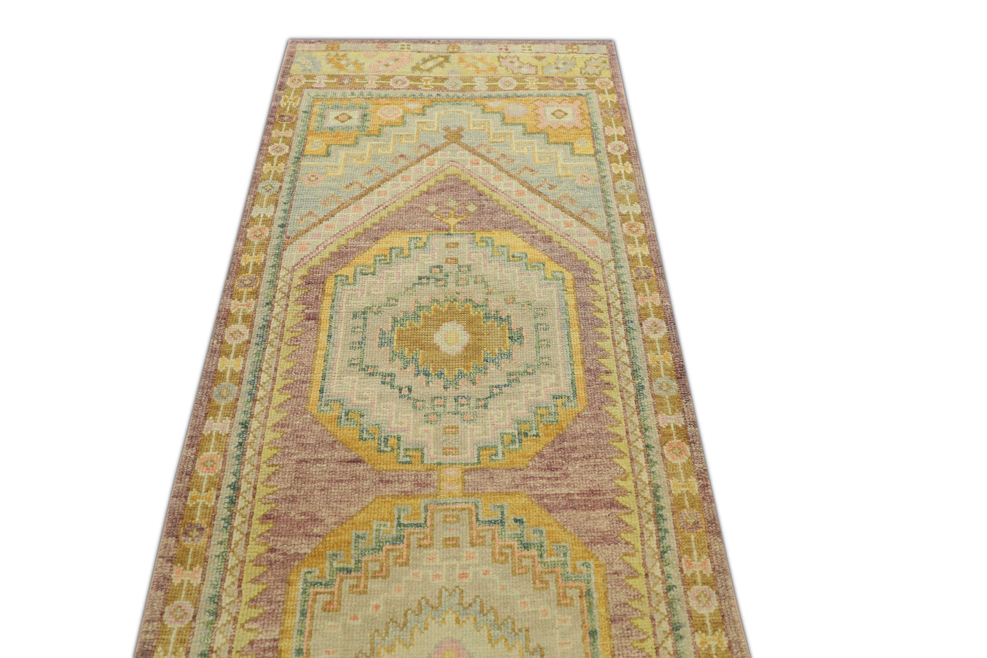 Turkish Oushak Rug 3'1" x 10'8" #883