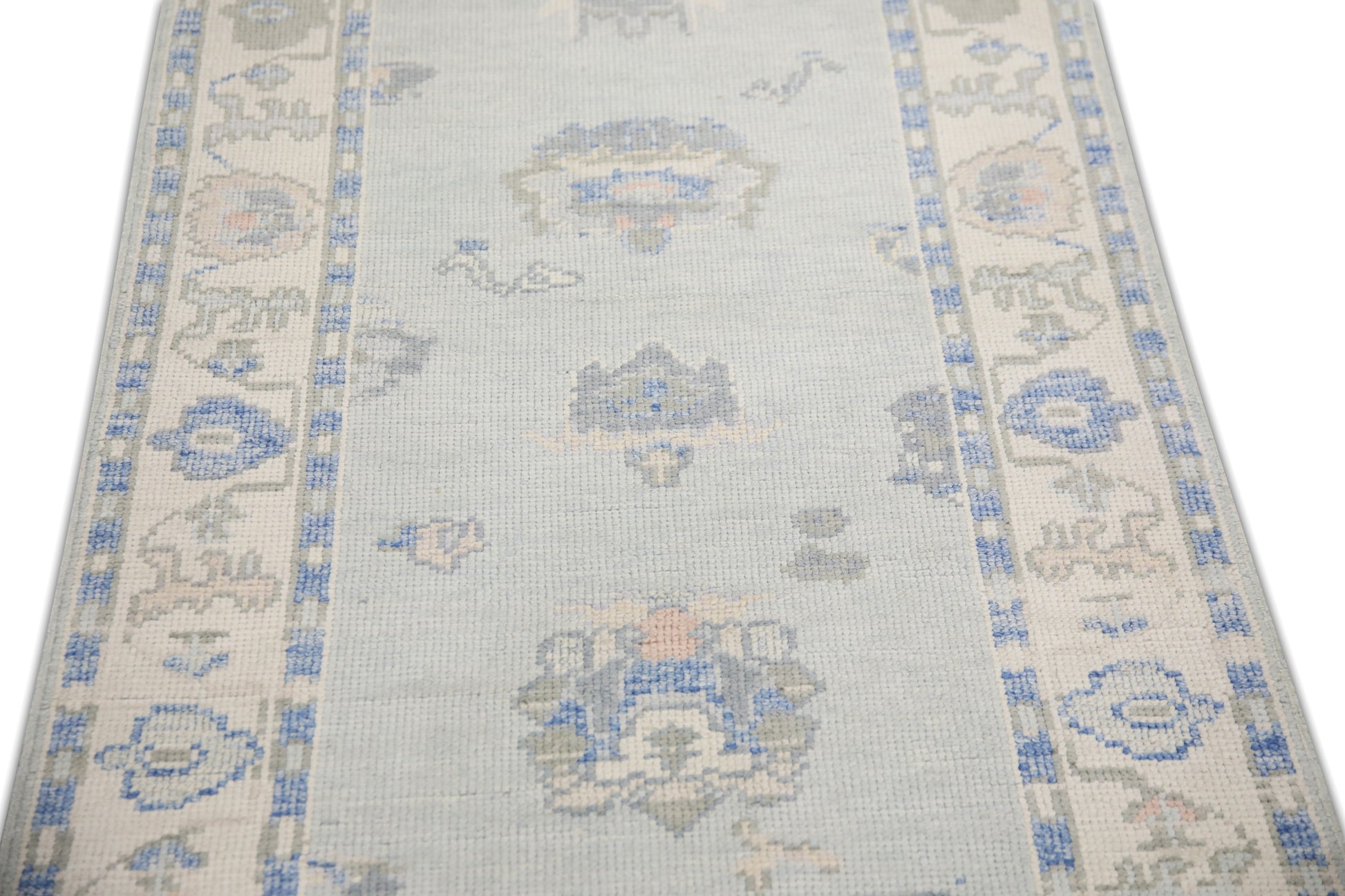 Turkish Oushak Rug 2'9" x 13'9" #7021