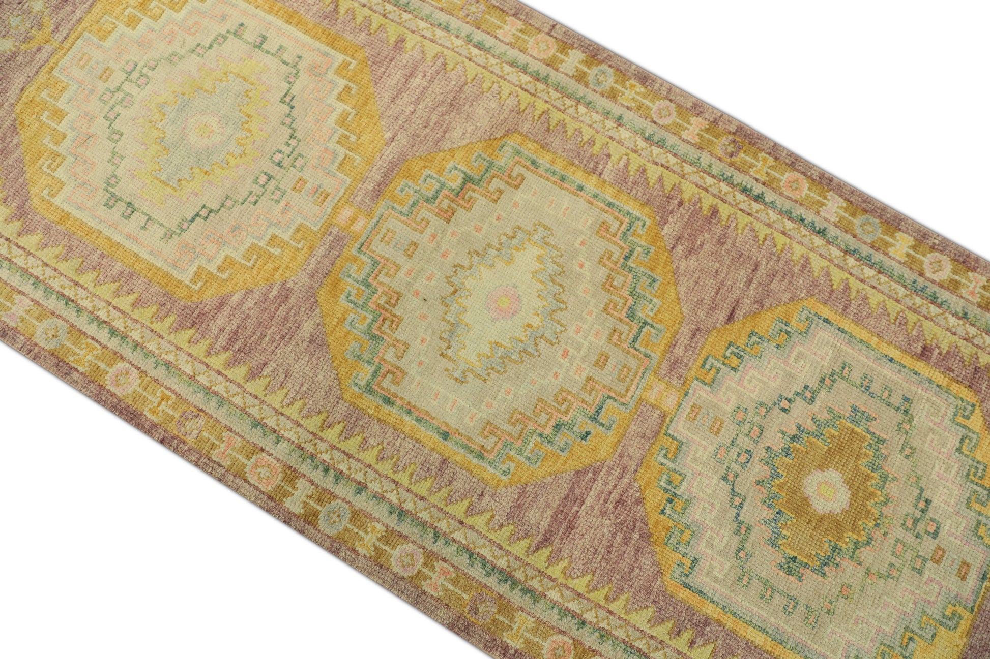 Turkish Oushak Rug 3'1" x 10'8" #883