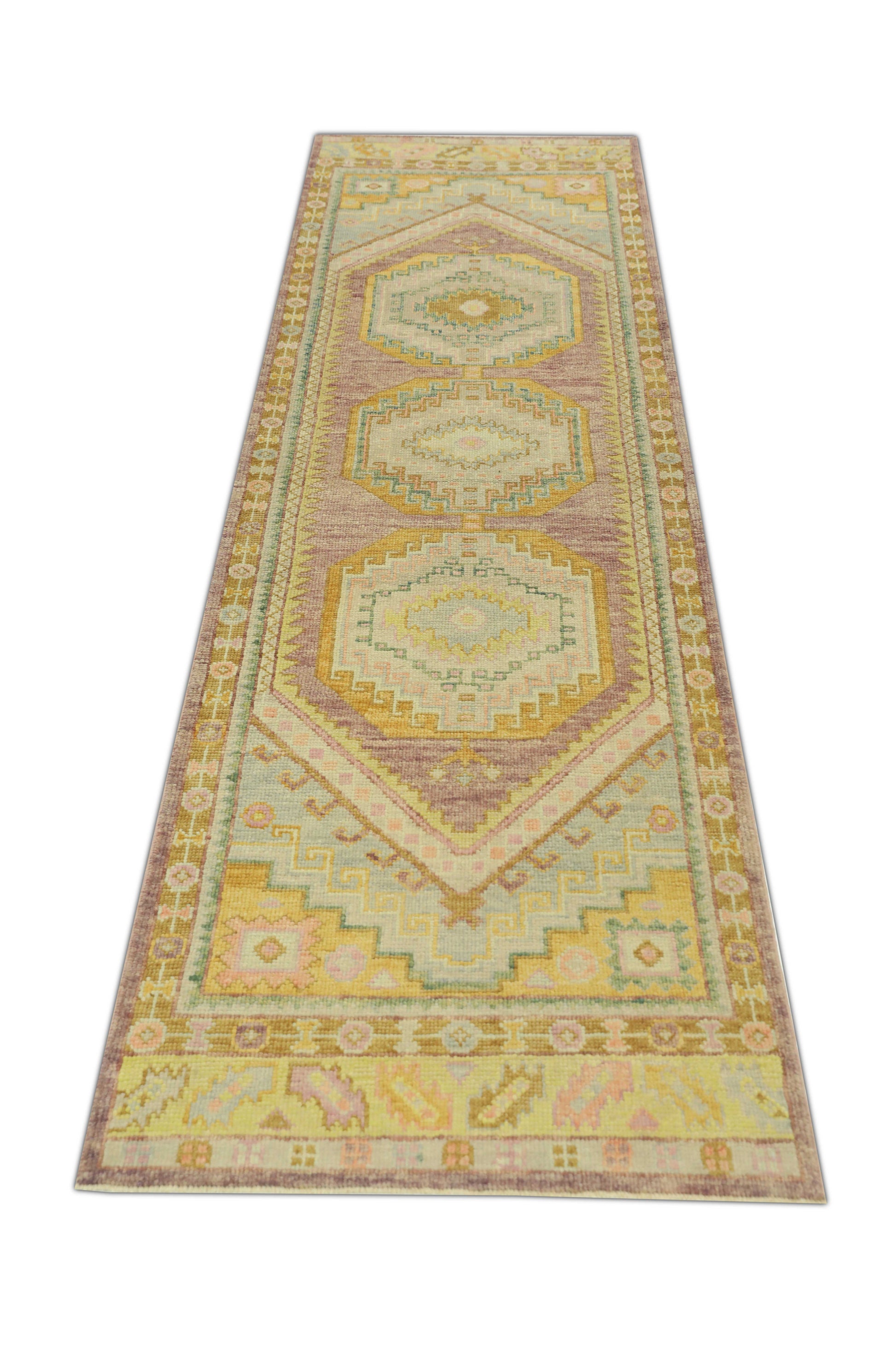 Turkish Oushak Rug 3'1" x 10'8" #883