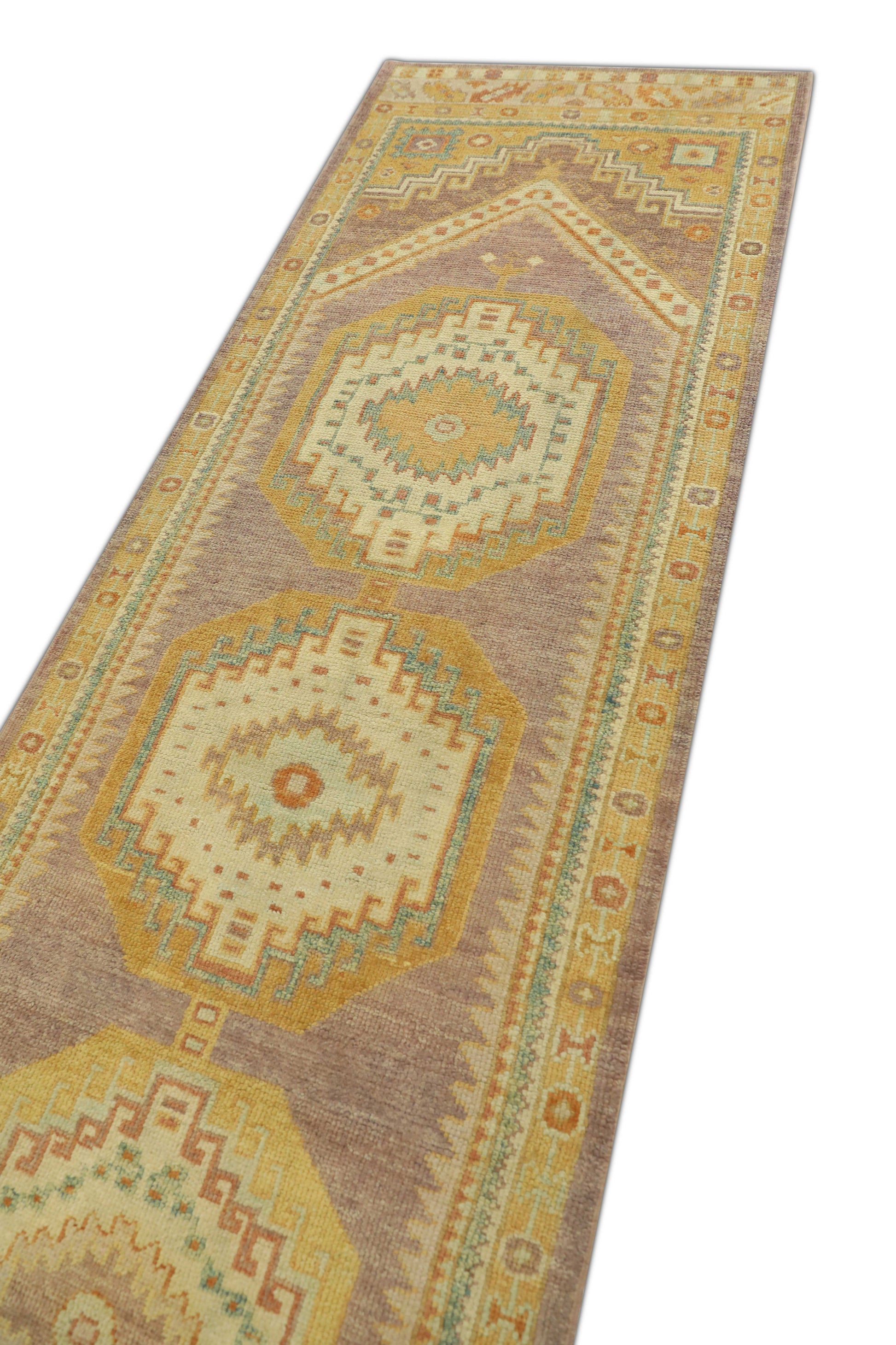 Turkish Oushak Rug 3'1" x 13'2" #1225