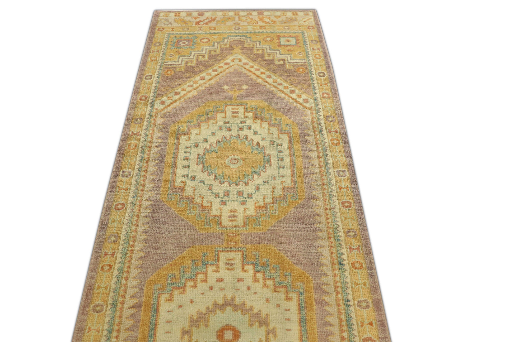 Turkish Oushak Rug 3'1" x 13'2" #1225