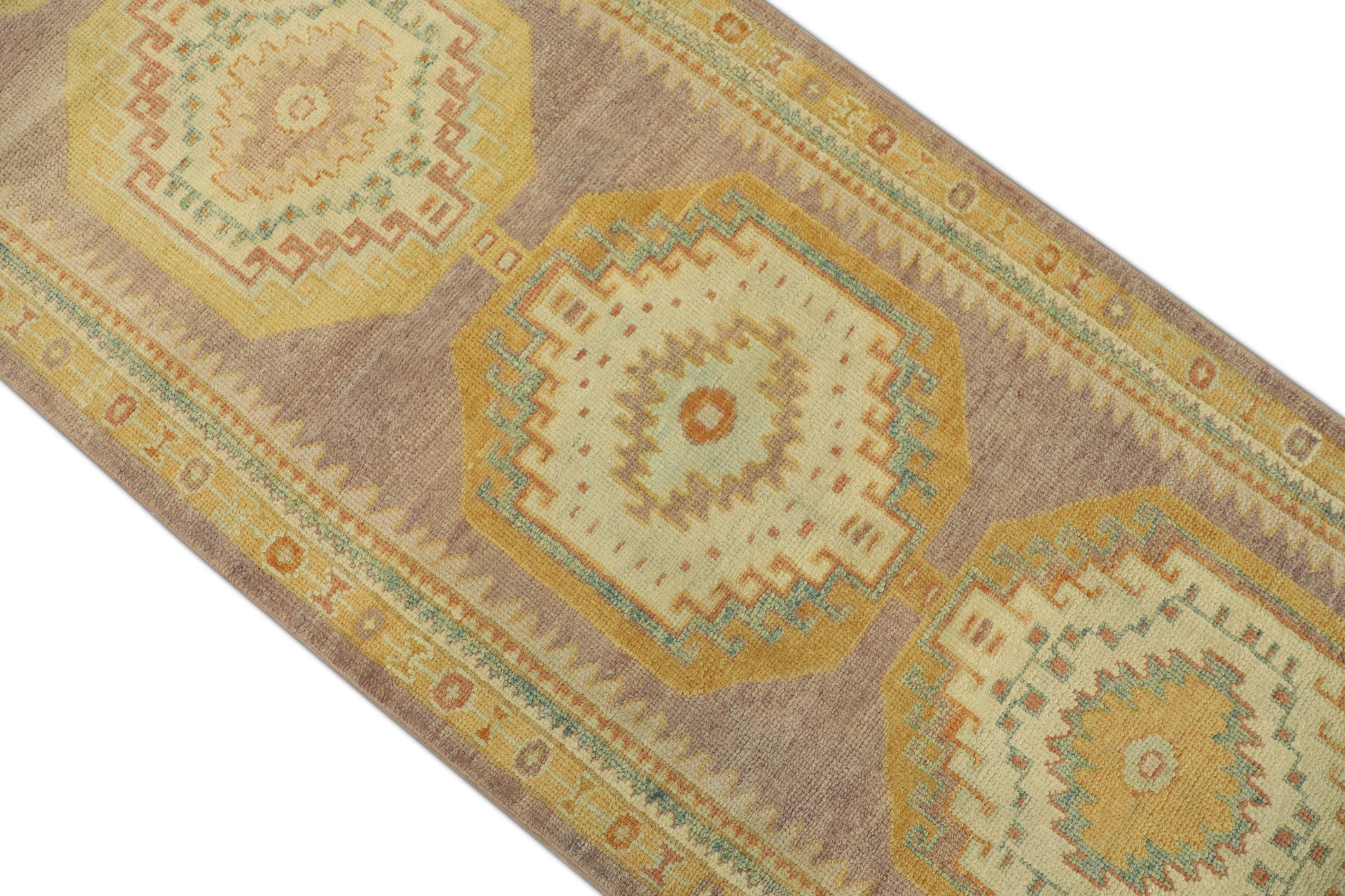 Turkish Oushak Rug 3'1" x 13'2" #1225