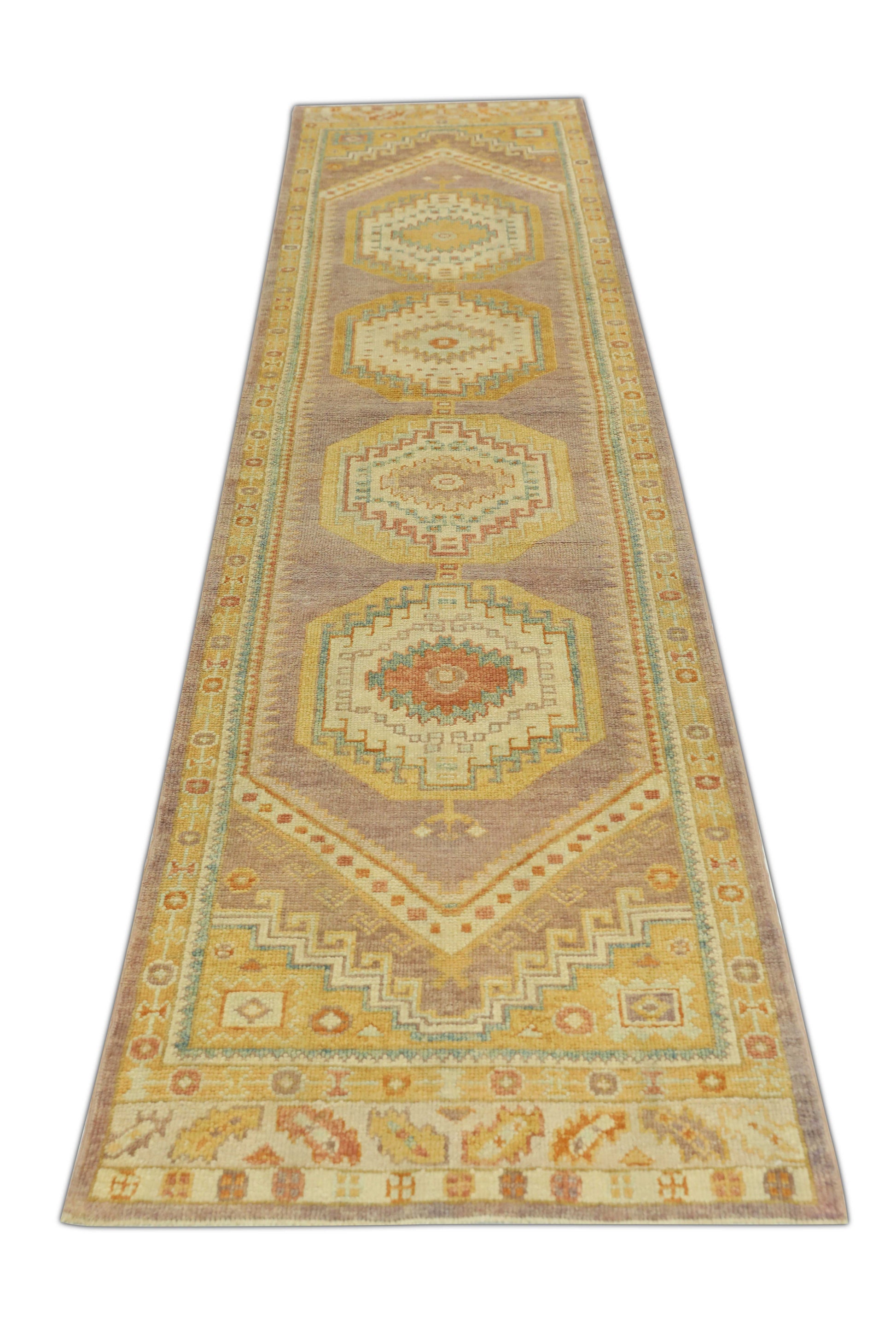 Turkish Oushak Rug 3'1" x 13'2" #1225