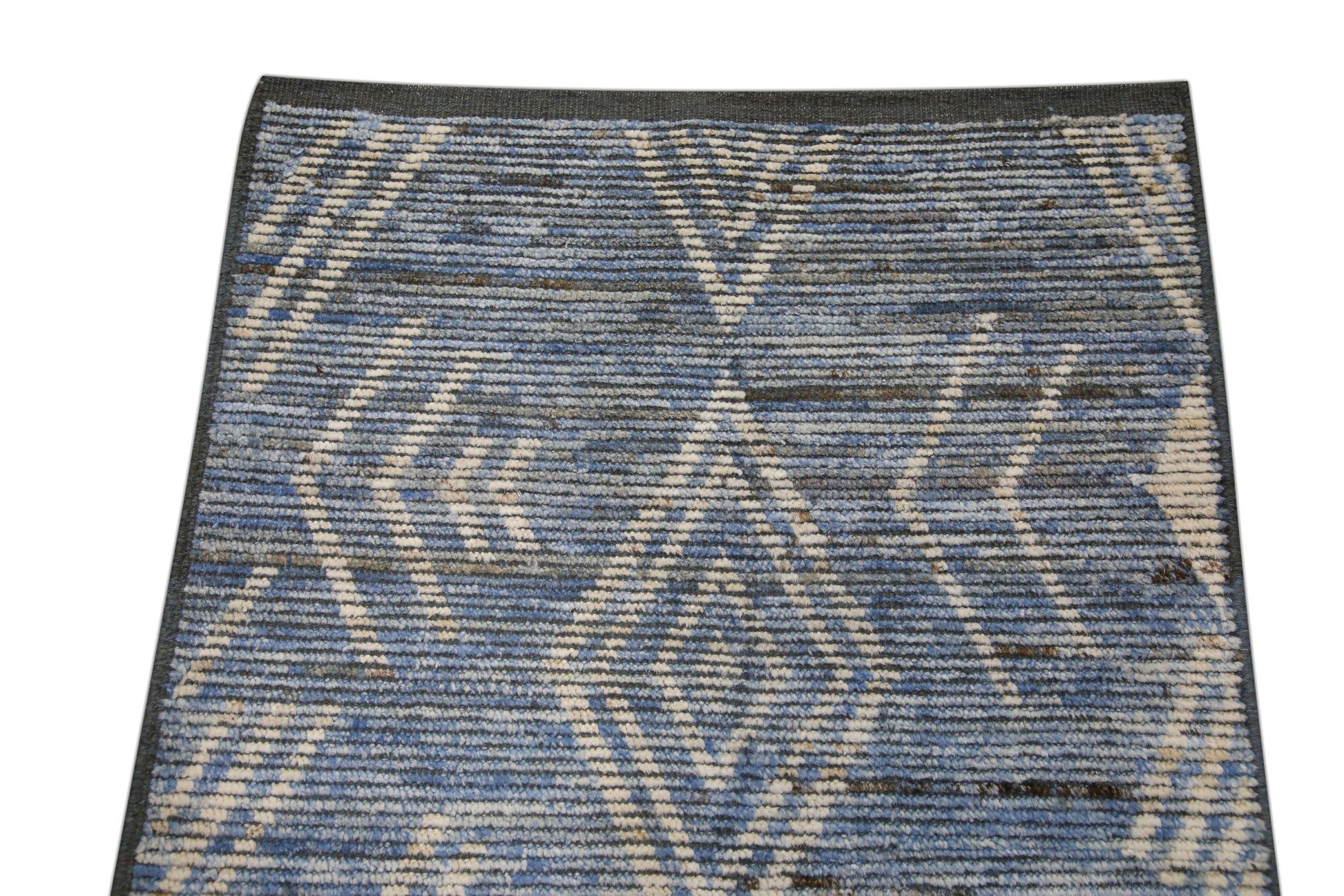 Turkish Tulu Rug Hand Knotted 2'10" x 8'2" #6009