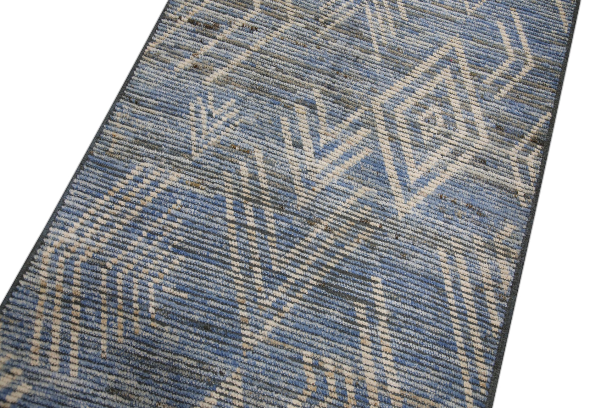 Turkish Tulu Rug Hand Knotted 2'10" x 8'2" #6009
