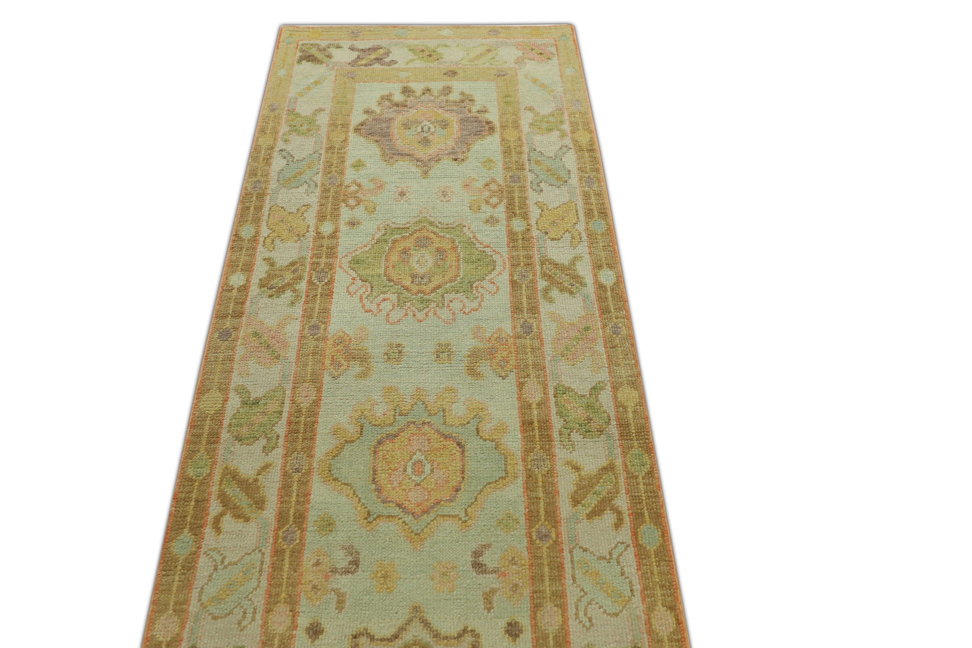 Turkish Oushak Rug 2'8" x 11'9" #942
