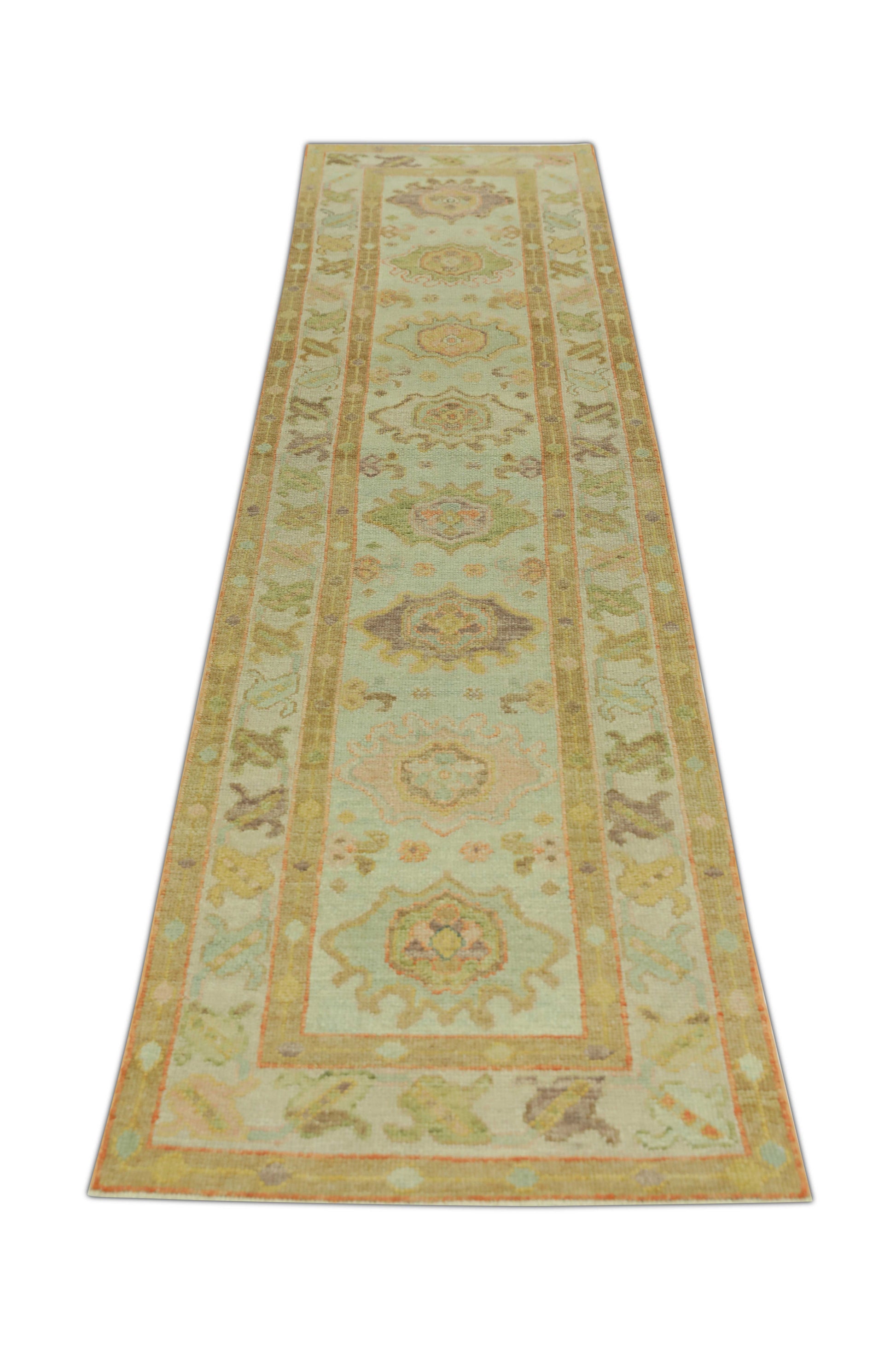 Turkish Oushak Rug 2'8" x 11'9" #942
