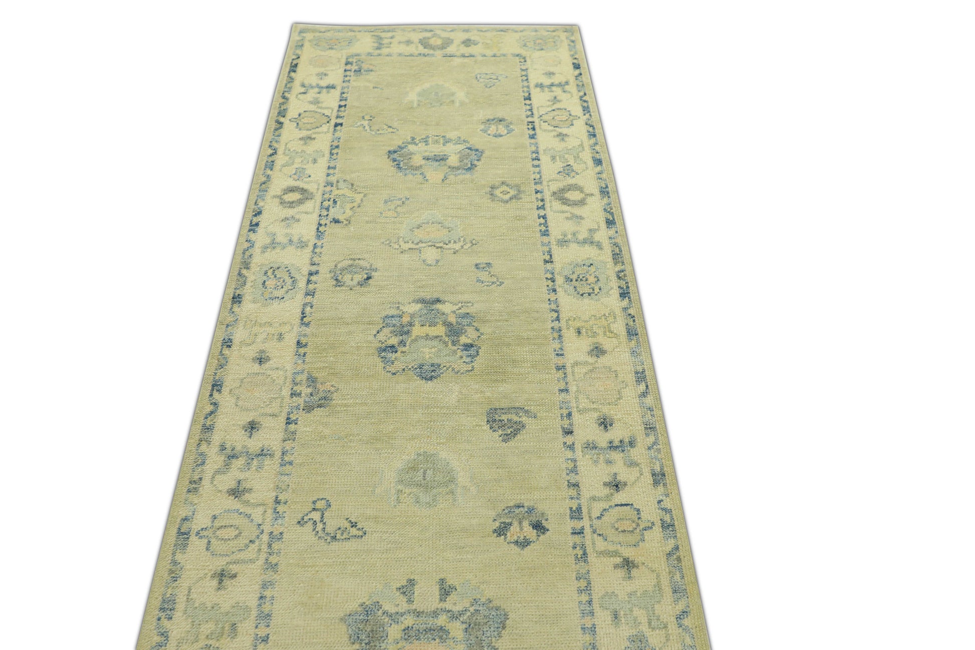 Turkish Oushak Rug 2'10" x 11'10" #1124