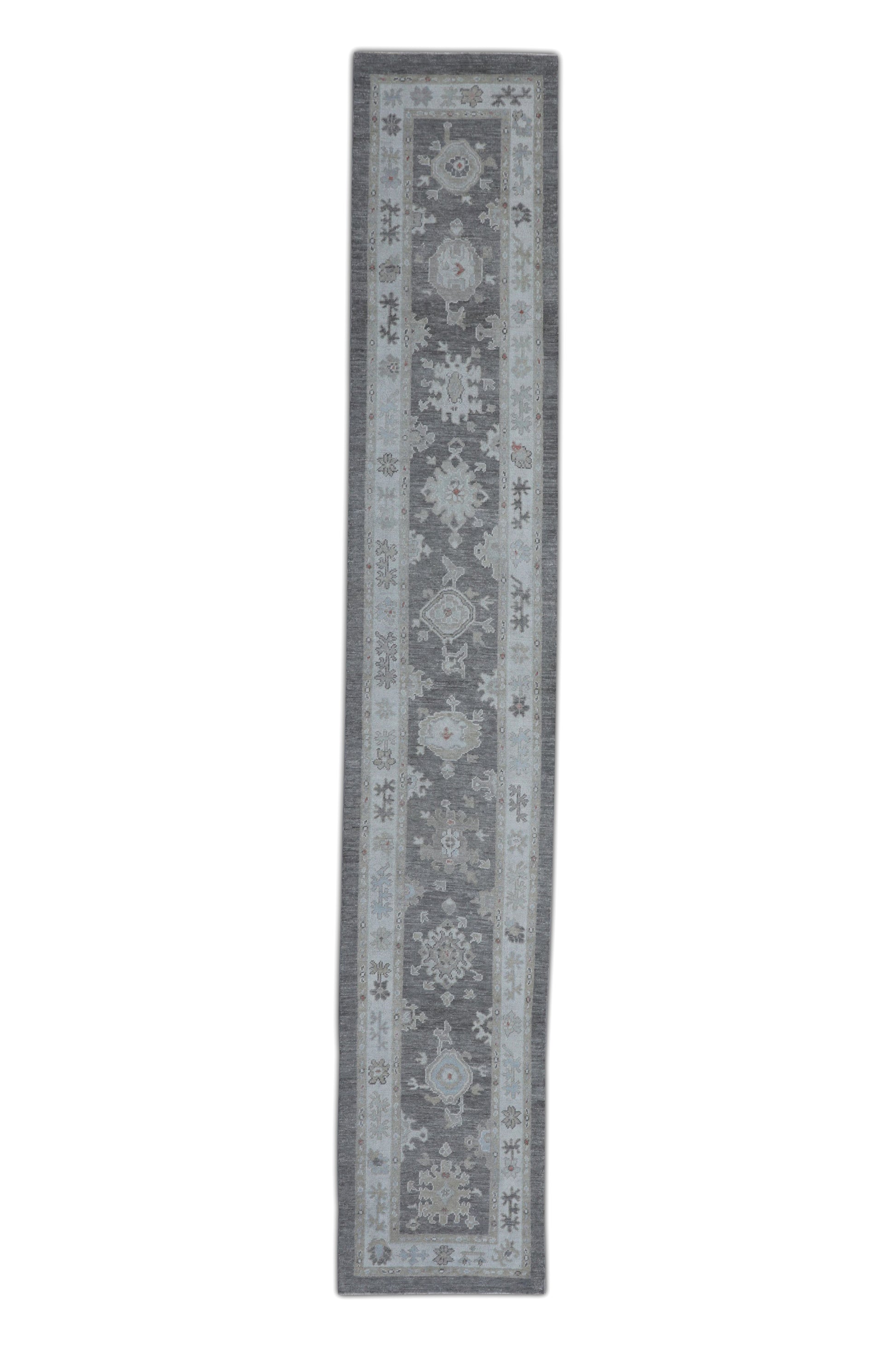 Turkish Oushak Rug 2'10" x 17'7" #2677