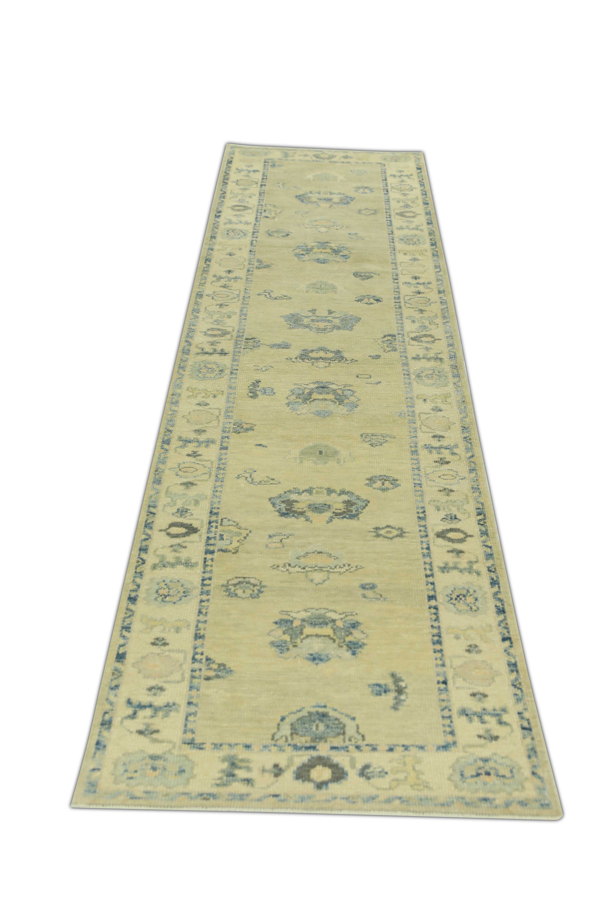 Turkish Oushak Rug 2'10" x 11'10" #1124