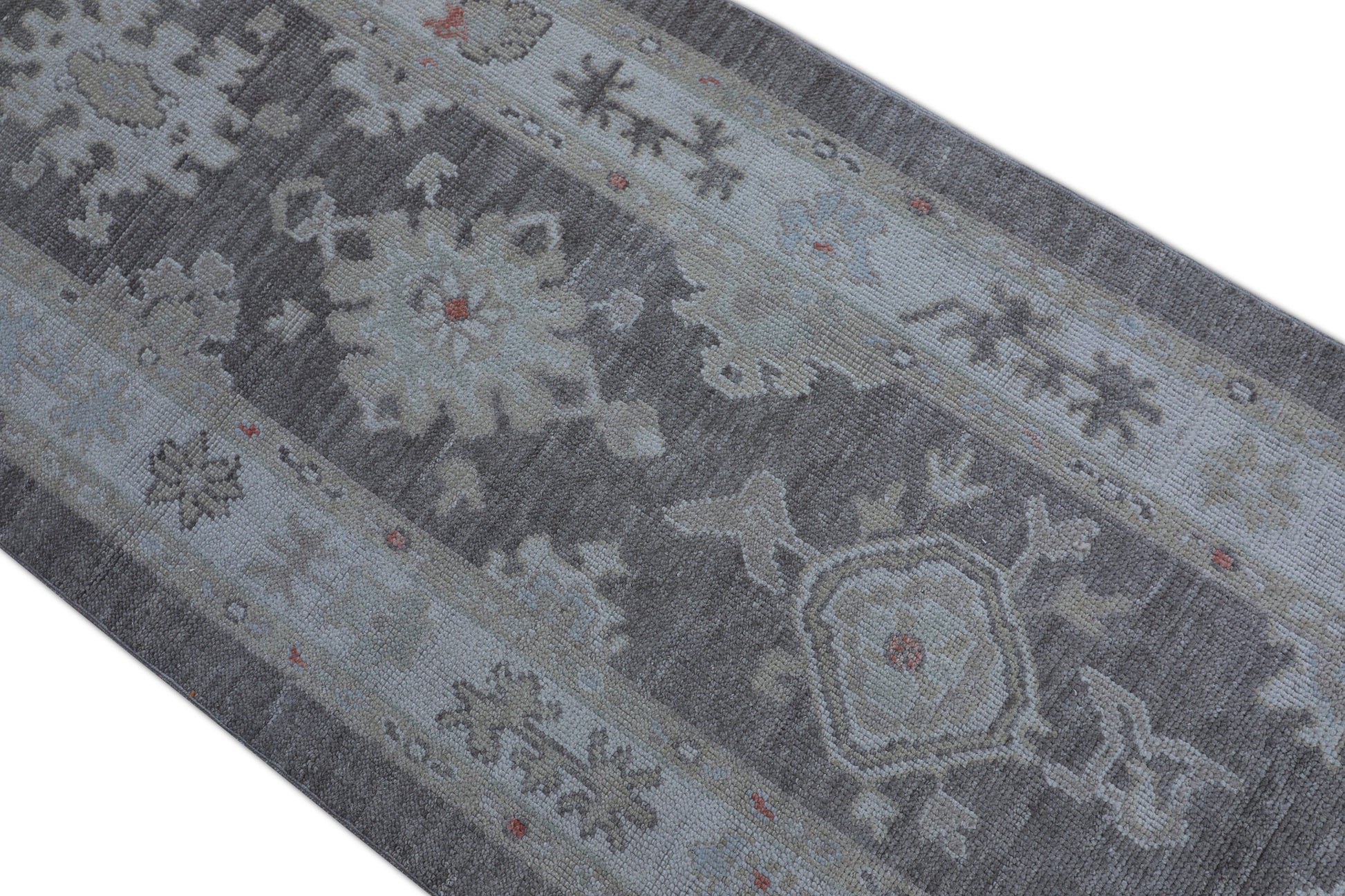Turkish Oushak Rug 2'10" x 17'7" #2677