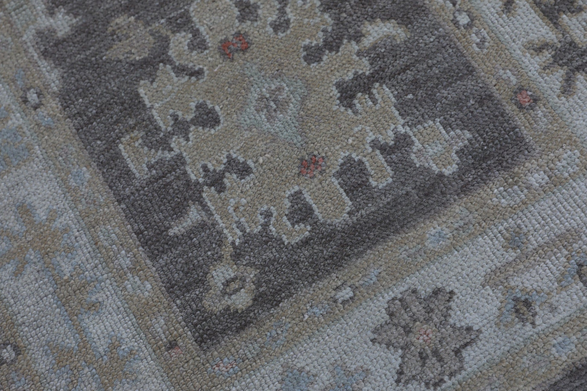 Turkish Oushak Rug 2'10" x 17'7" #2677