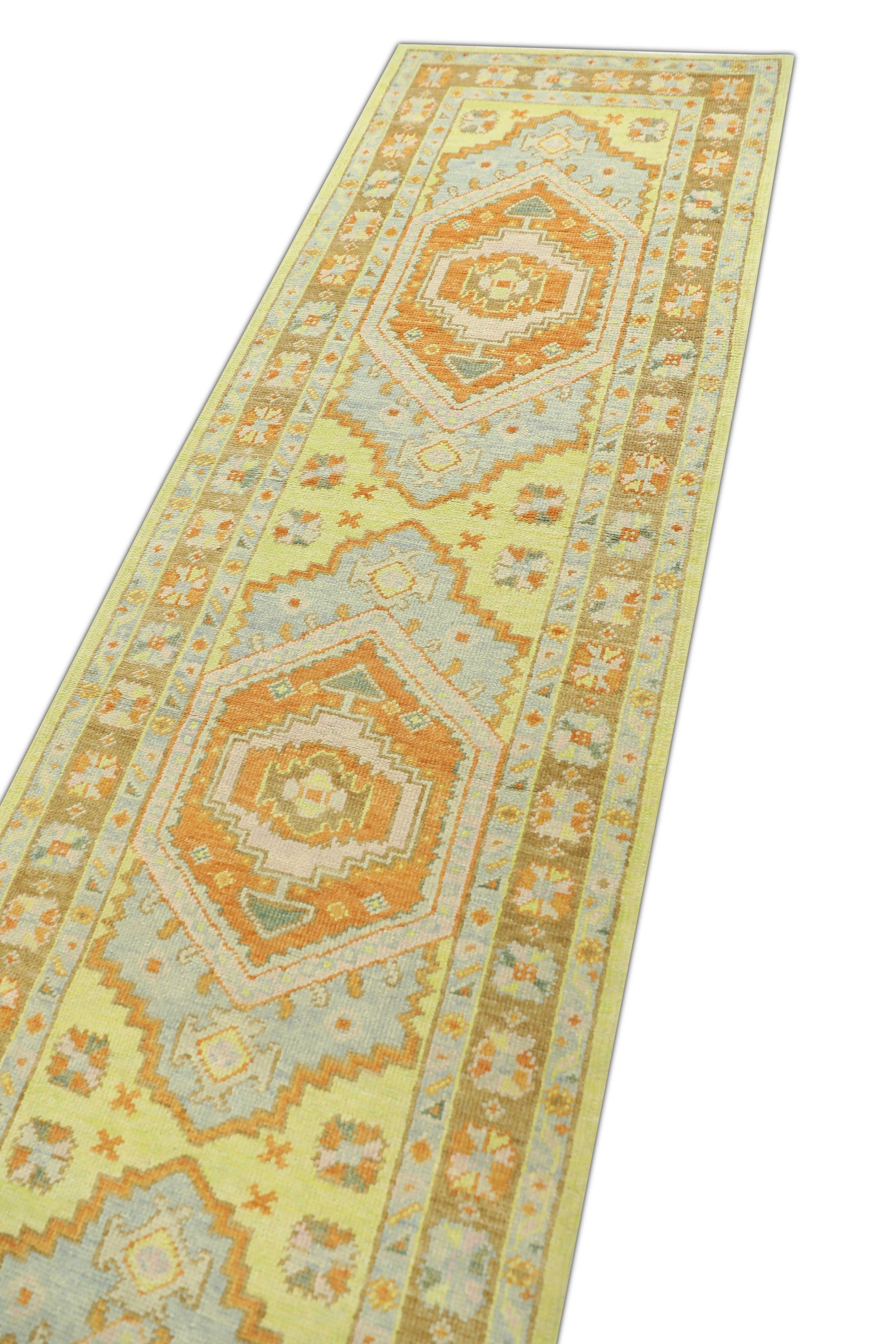 Turkish Oushak Rug 2'9" x 10'5" #691