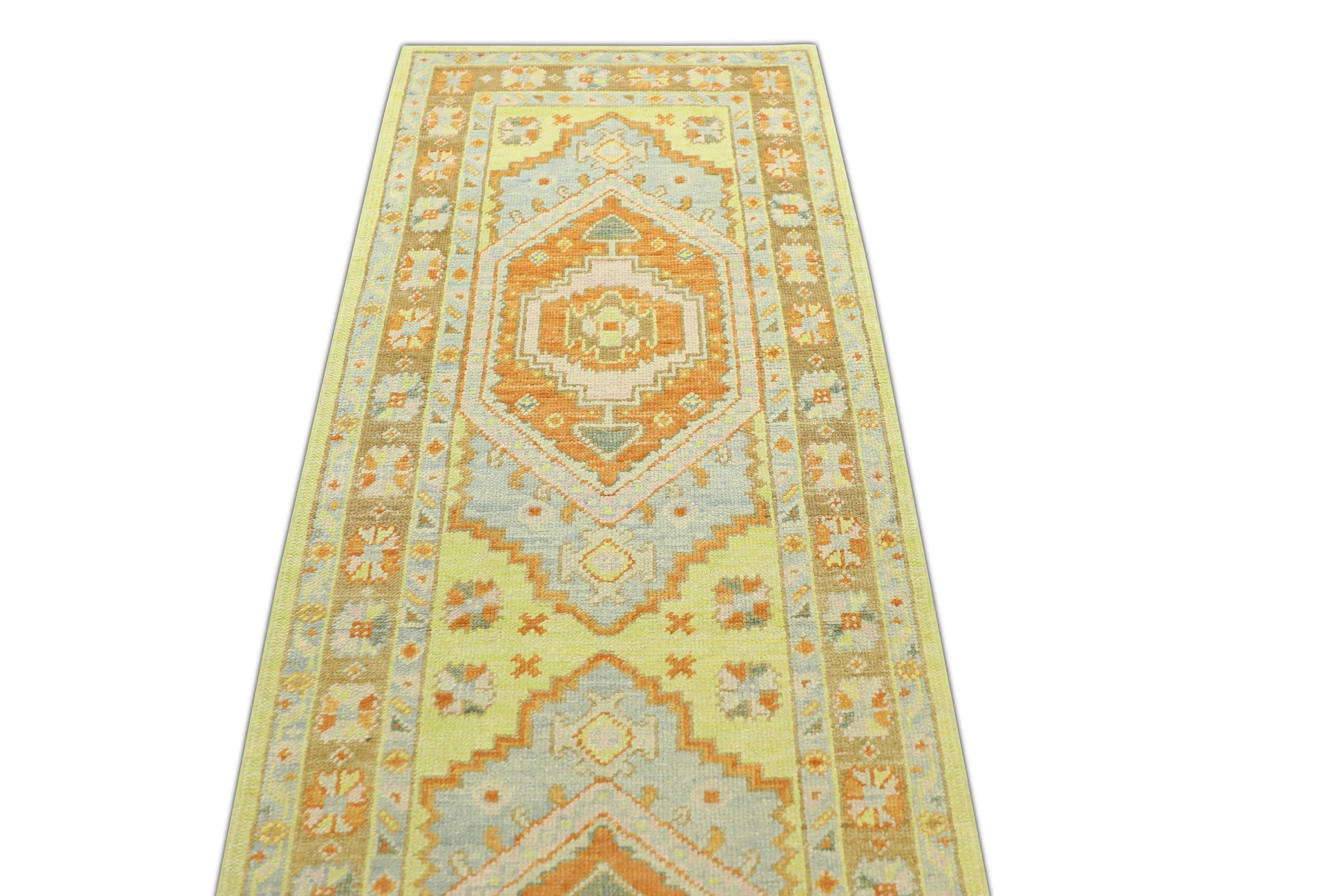 Turkish Oushak Rug 2'9" x 10'5" #691