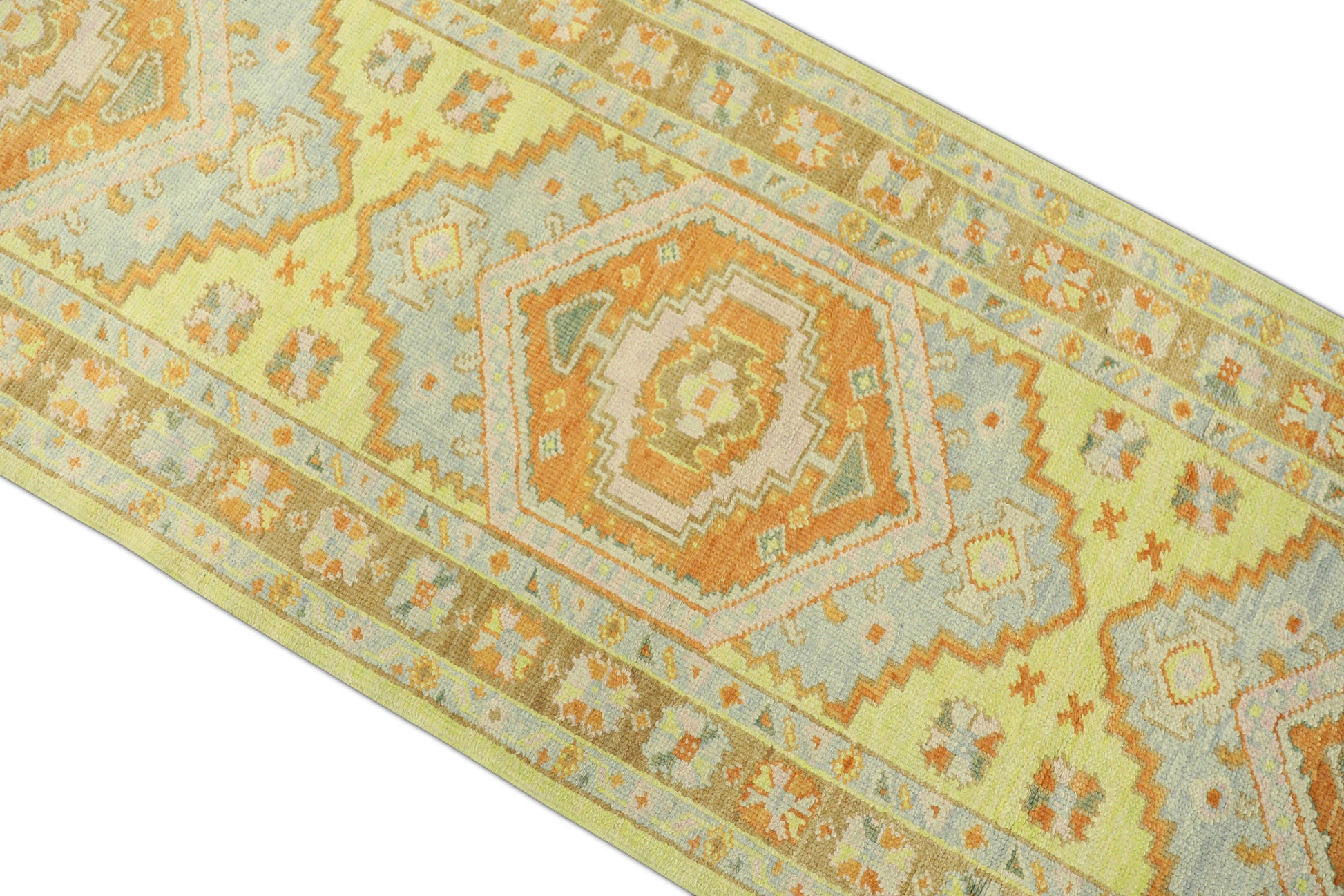 Turkish Oushak Rug 2'9" x 10'5" #691