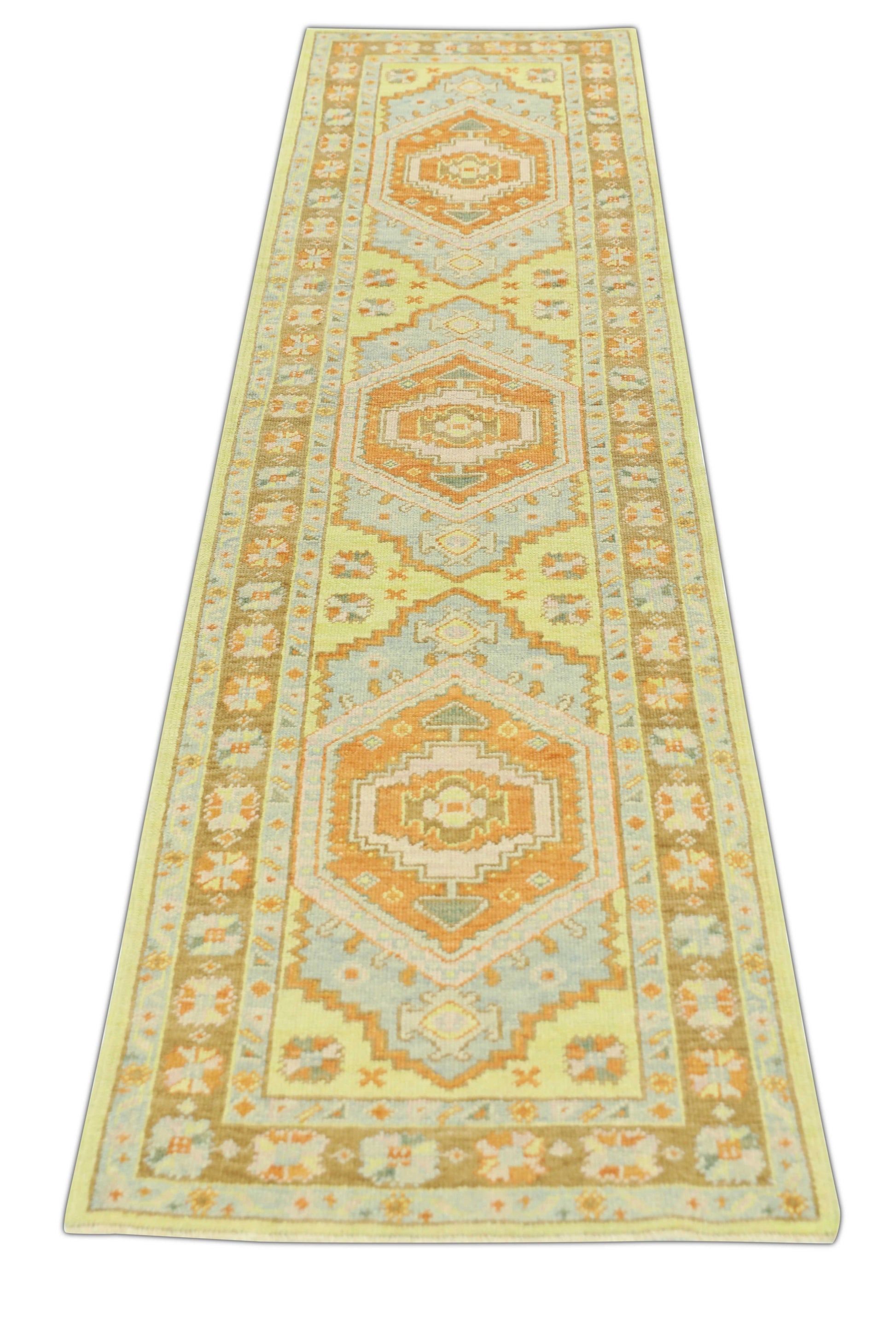 Turkish Oushak Rug 2'9" x 10'5" #691