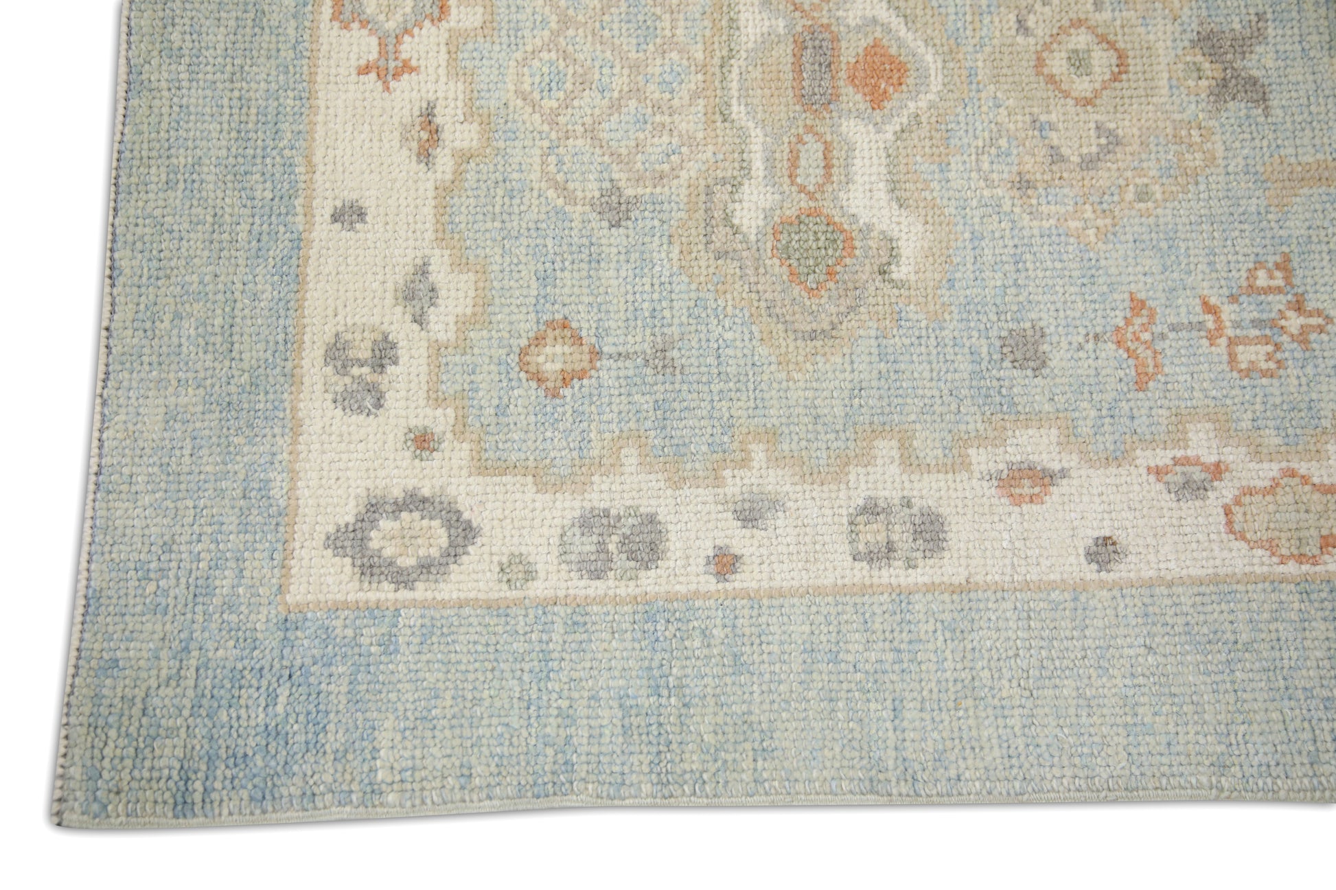 Turkish Oushak Rug 3' x 12'1" #6670