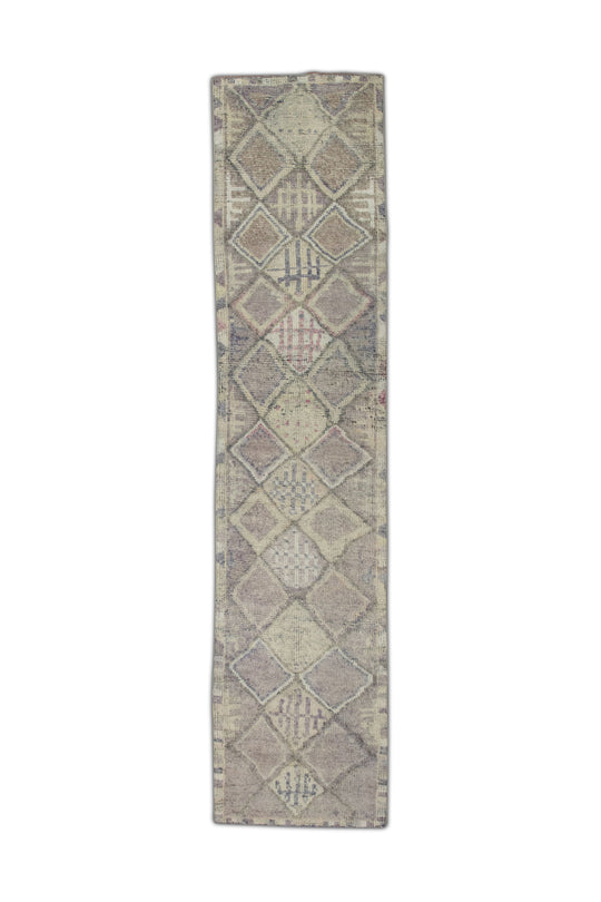 #6447 Turkish Vintage Anatolian Rug  2'7" x 11'8"