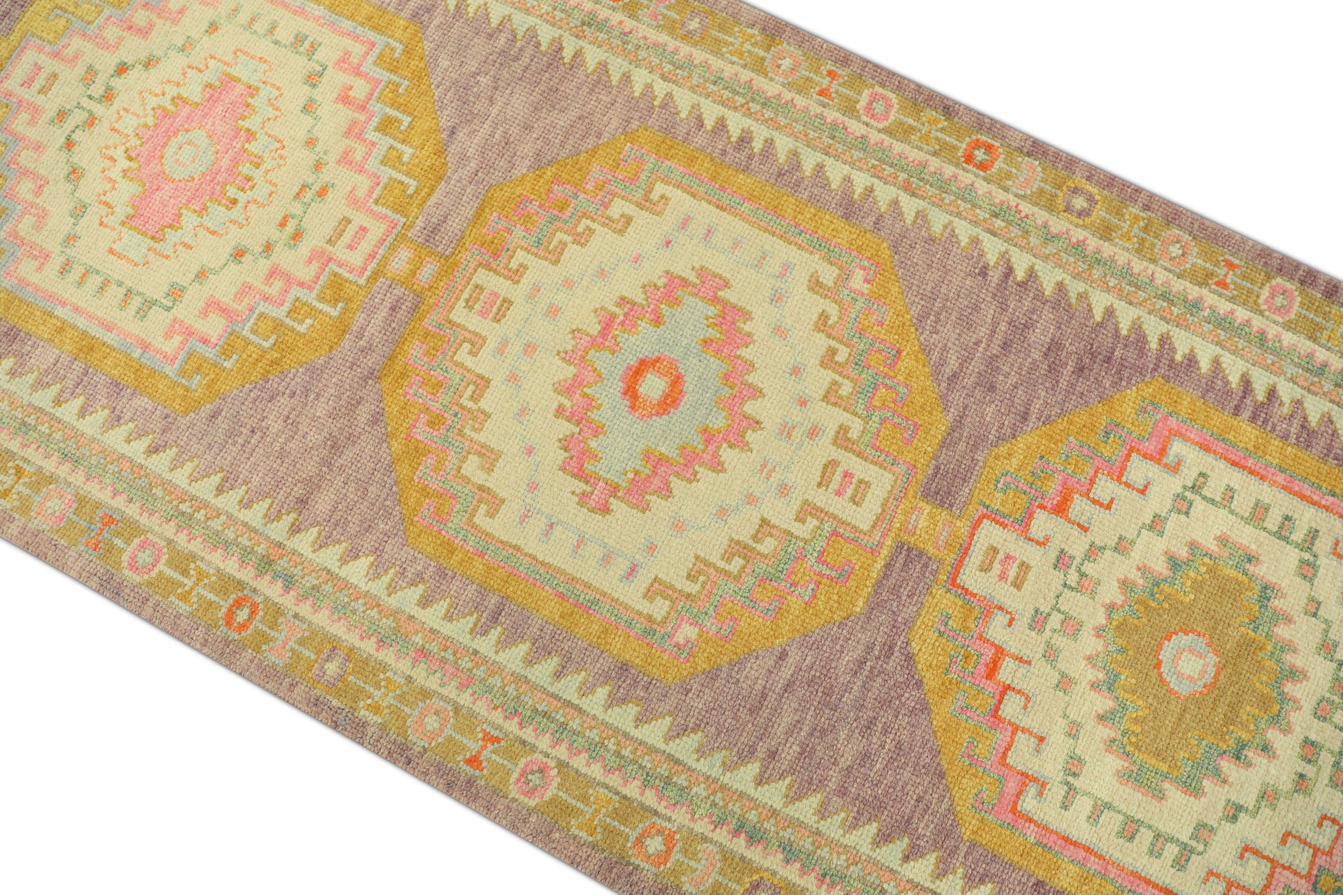 Turkish Oushak Rug 3'1" x 12'9" #693
