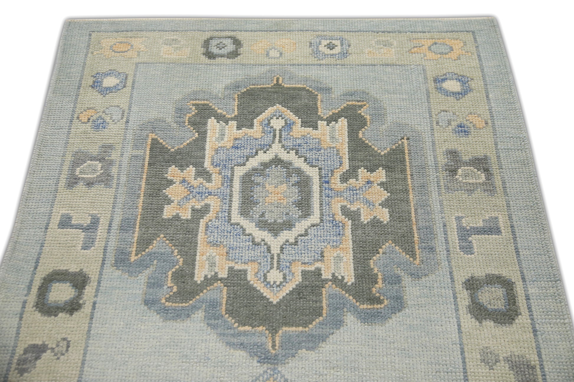 Turkish Oushak Rug 3'1" x 12'6" #7046
