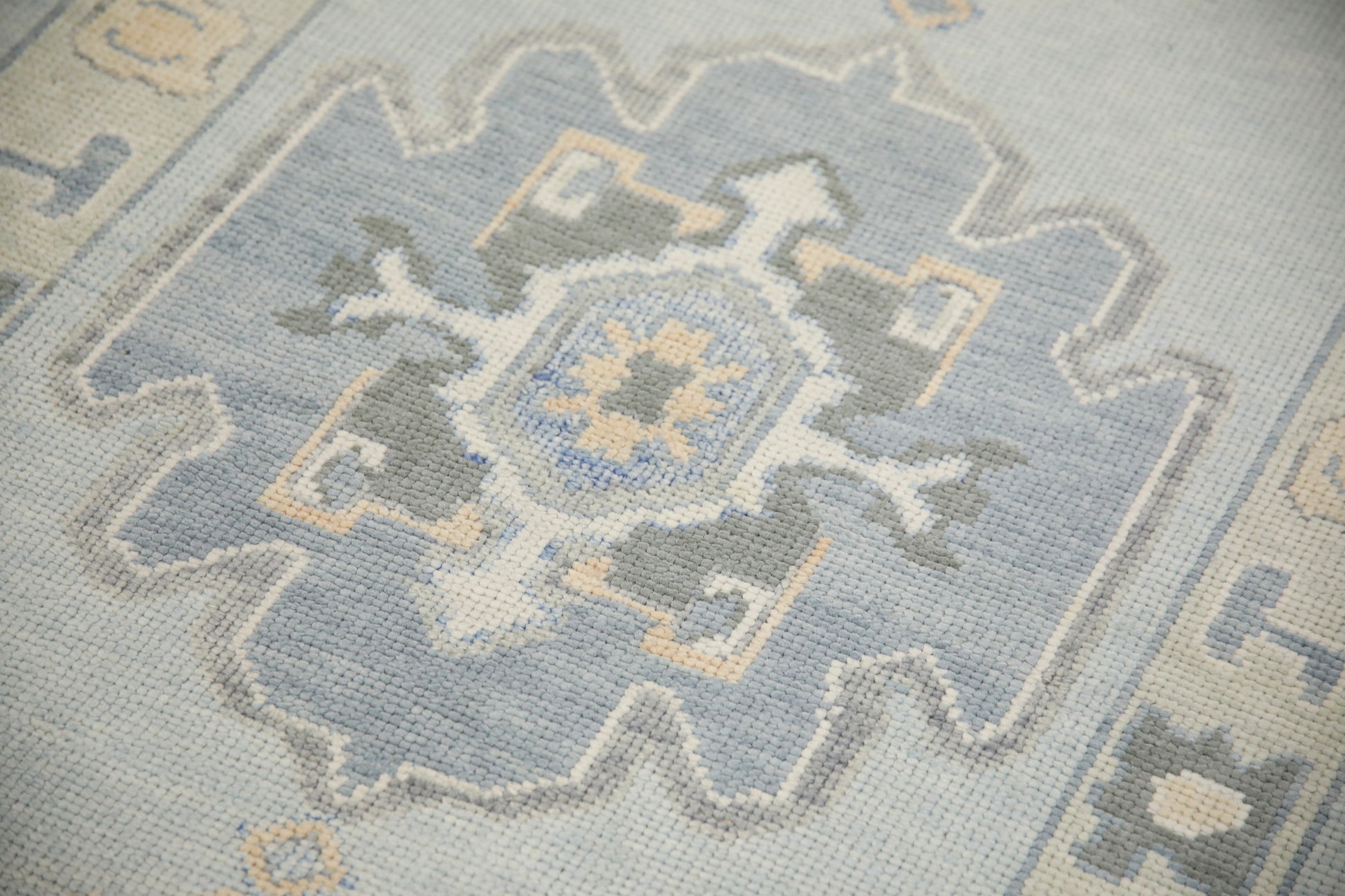 Turkish Oushak Rug 3'1" x 12'6" #7046