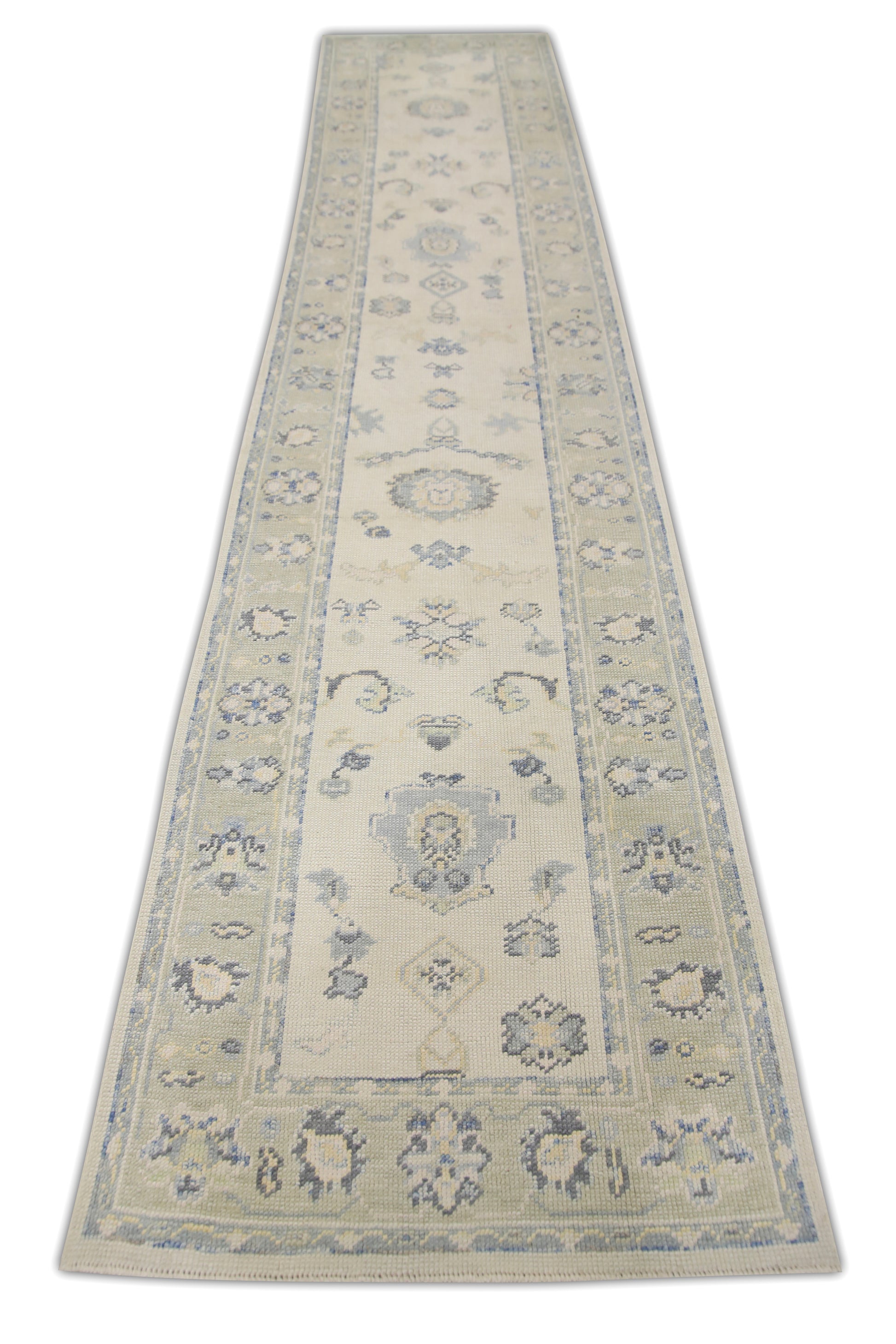 Turkish Oushak Rug 2'11" x 13'6" #7014