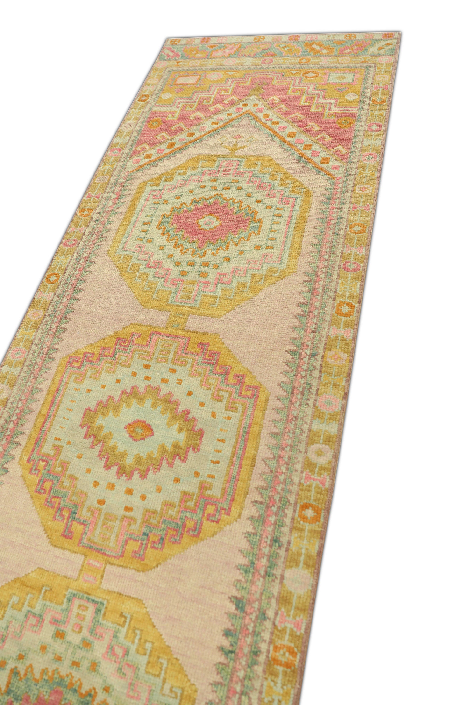 Turkish Oushak Rug 2'11" x 10'5" #721
