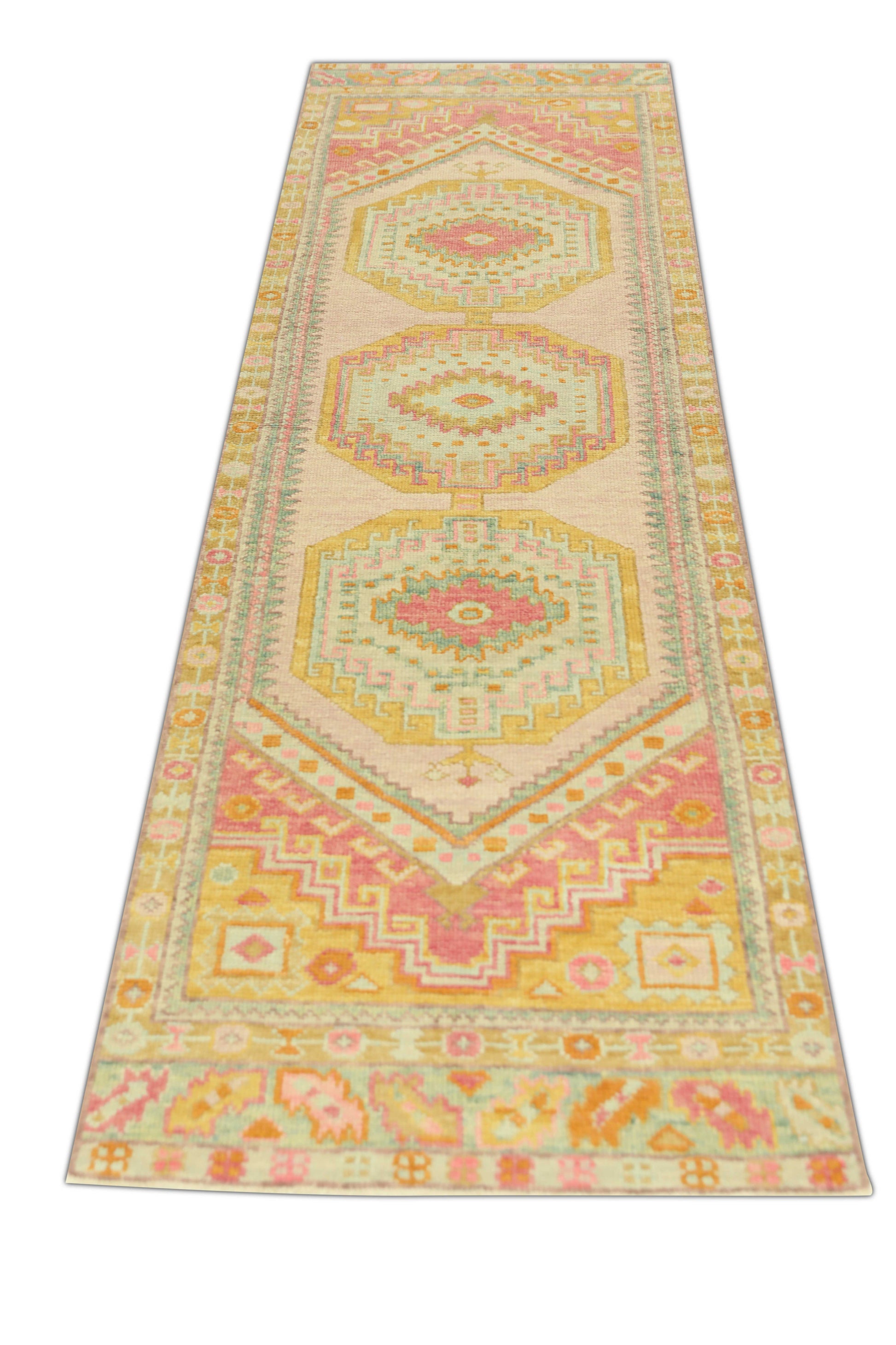 Turkish Oushak Rug 2'11" x 10'5" #721