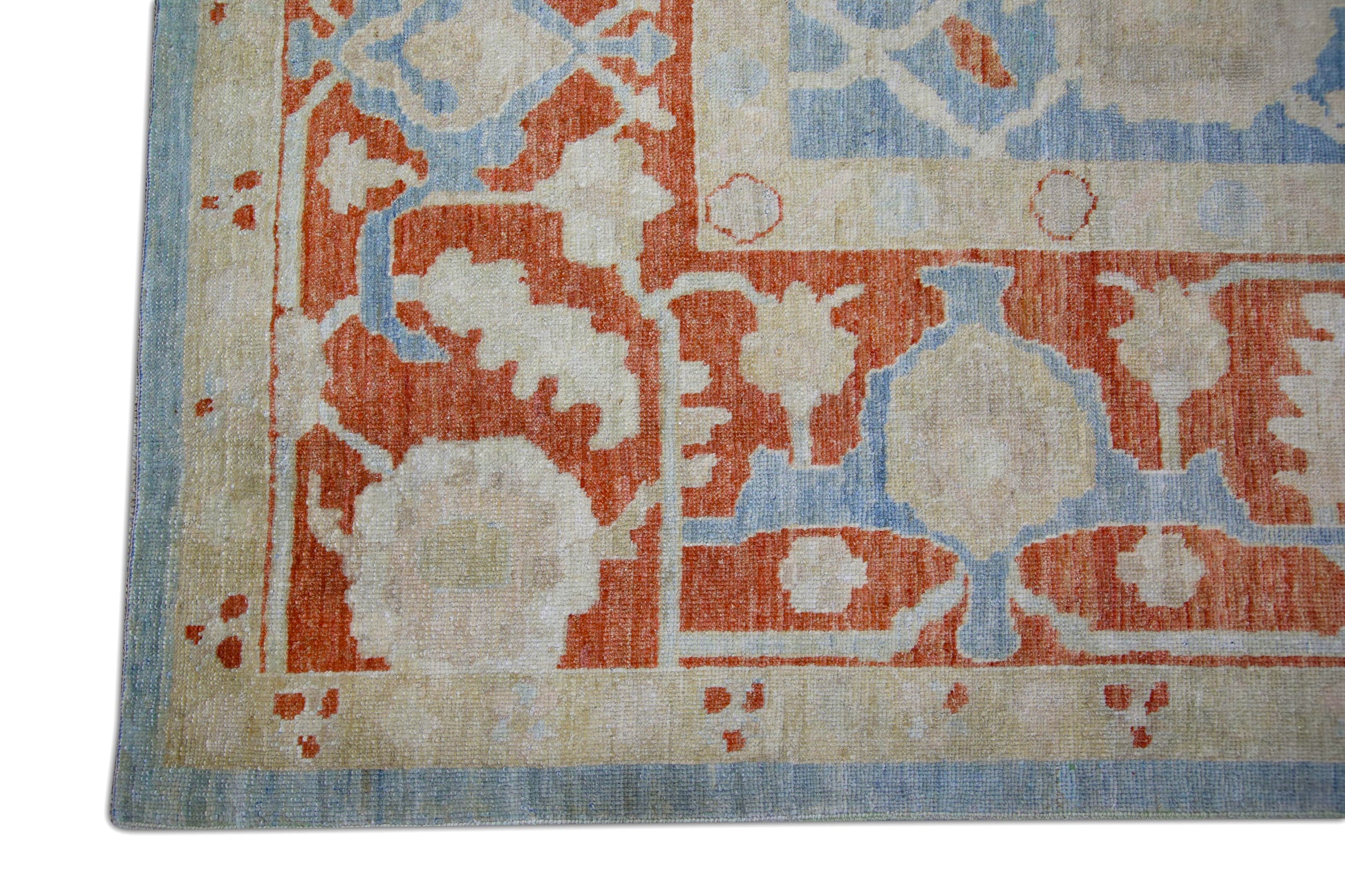 Turkish Antique Look Oushak Rug 10' x 14'1"  #5934
