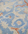 Turkish Antique Look Oushak Rug 10' x 14'1"  #5934