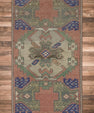 Oriental Hand Knotted Vintage Turkish Mini Rug 1'5" x 2'10" #8968