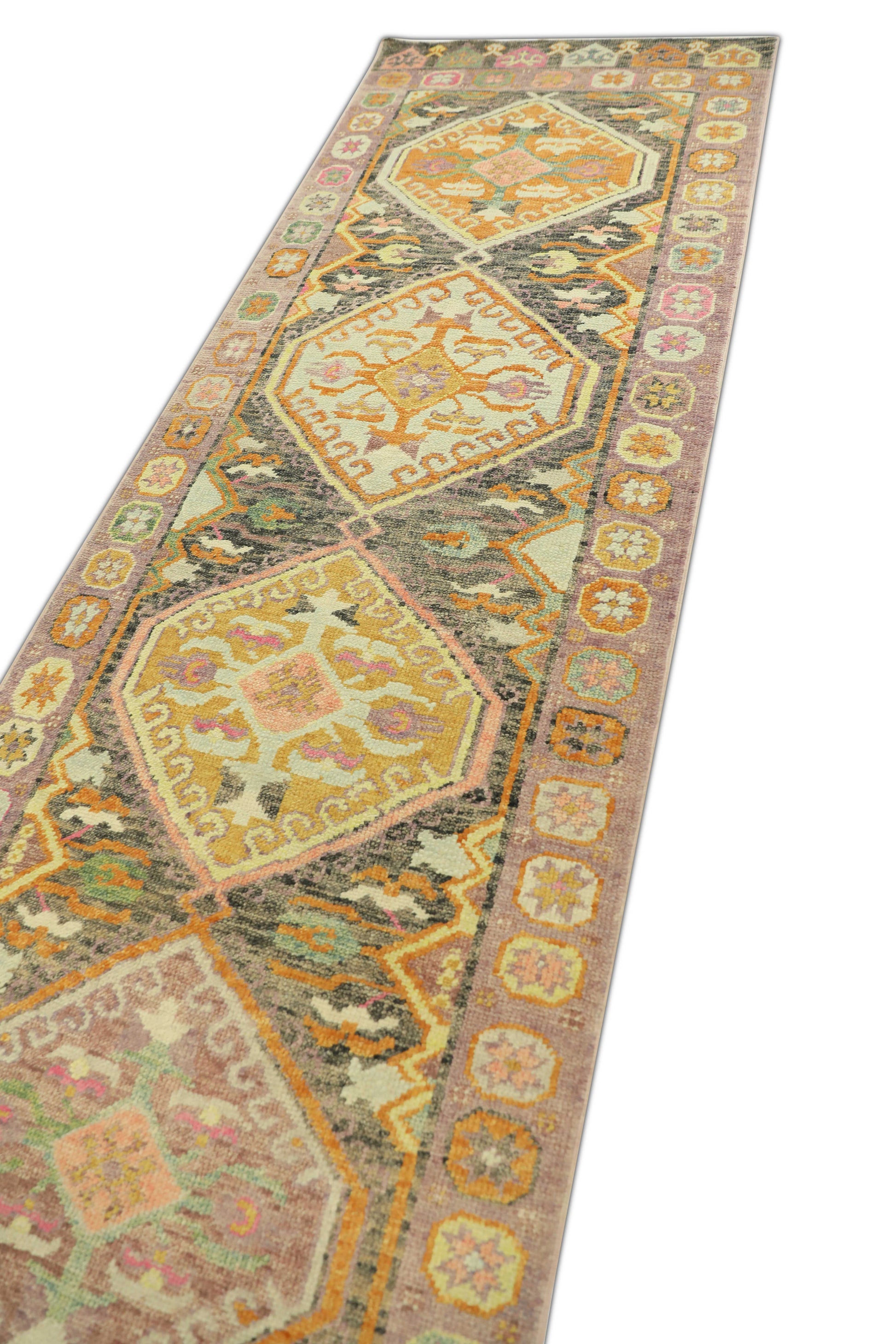 Turkish Oushak Rug 3'1" x 13'9" #723