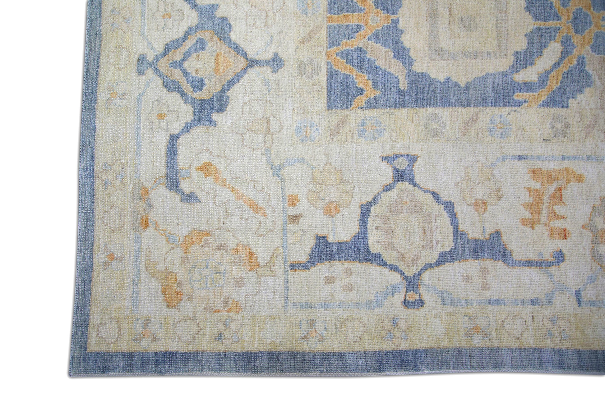 Turkish Antique Look Oushak Rug 10' x 13'9"  #5973