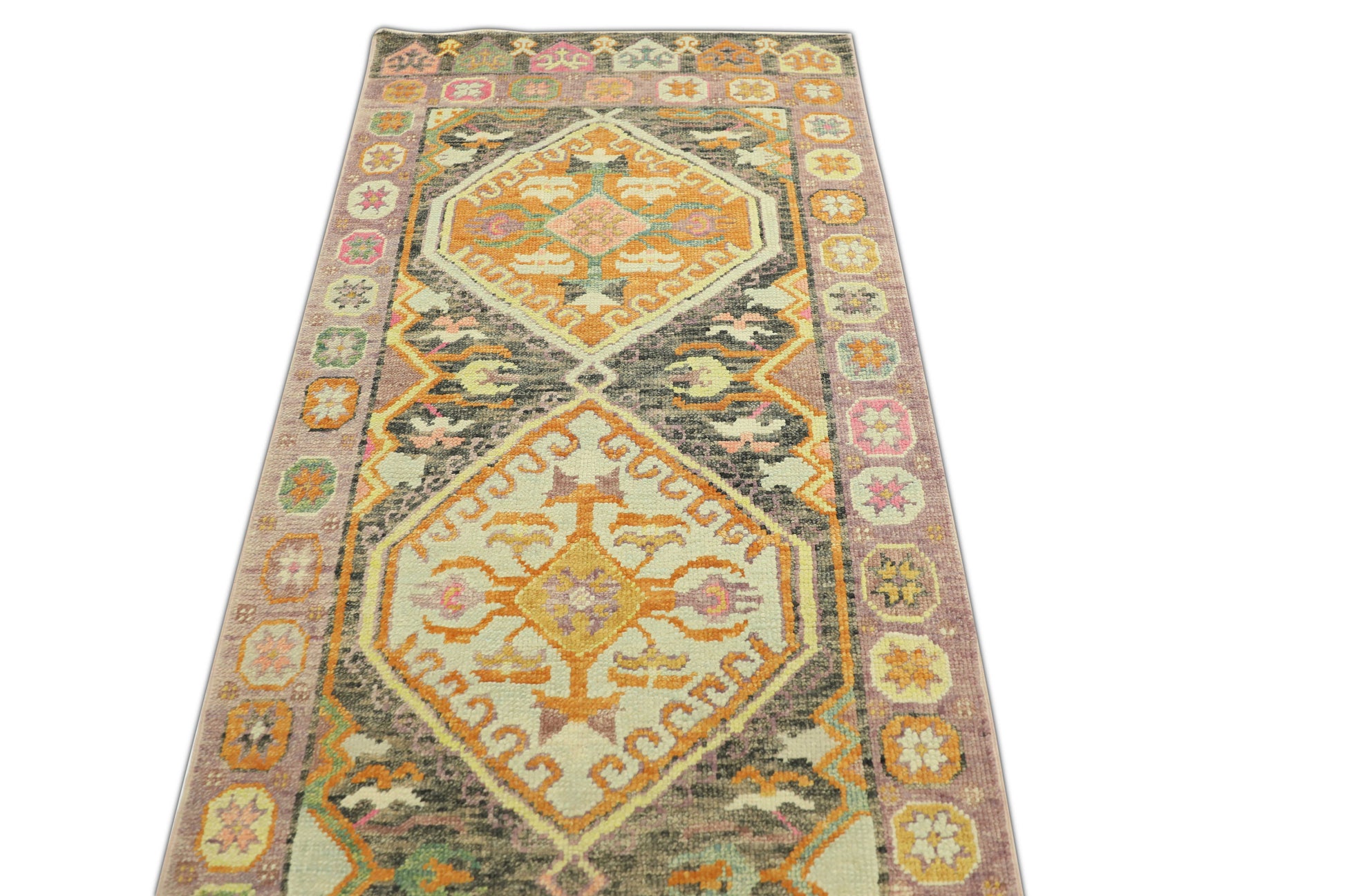 Turkish Oushak Rug 3'1" x 13'9" #723